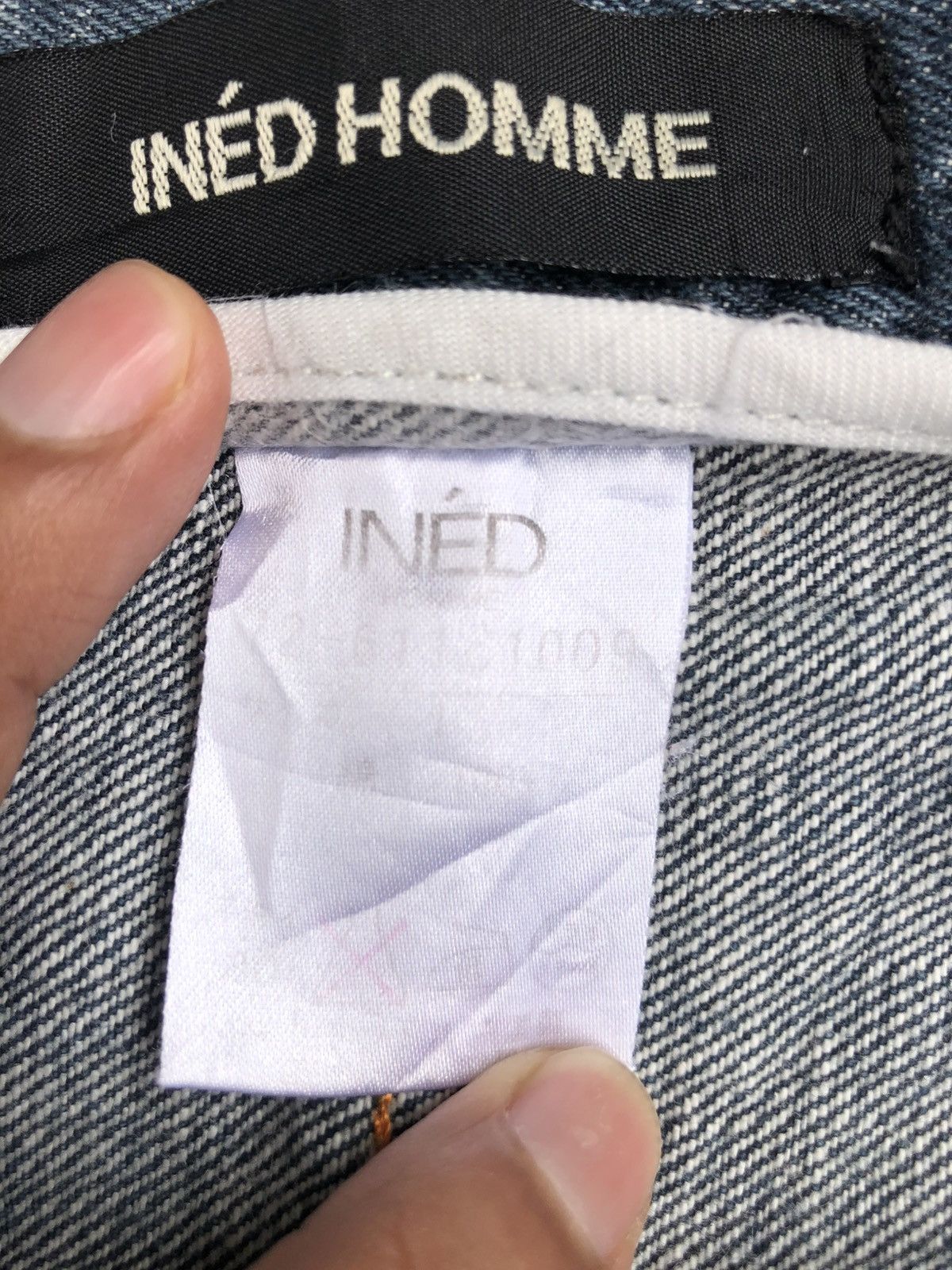 Yohji Yamamoto Ined Homme Flared Jeans Yohji Yamamoto Size US 32 / EU 48 - 19 Thumbnail