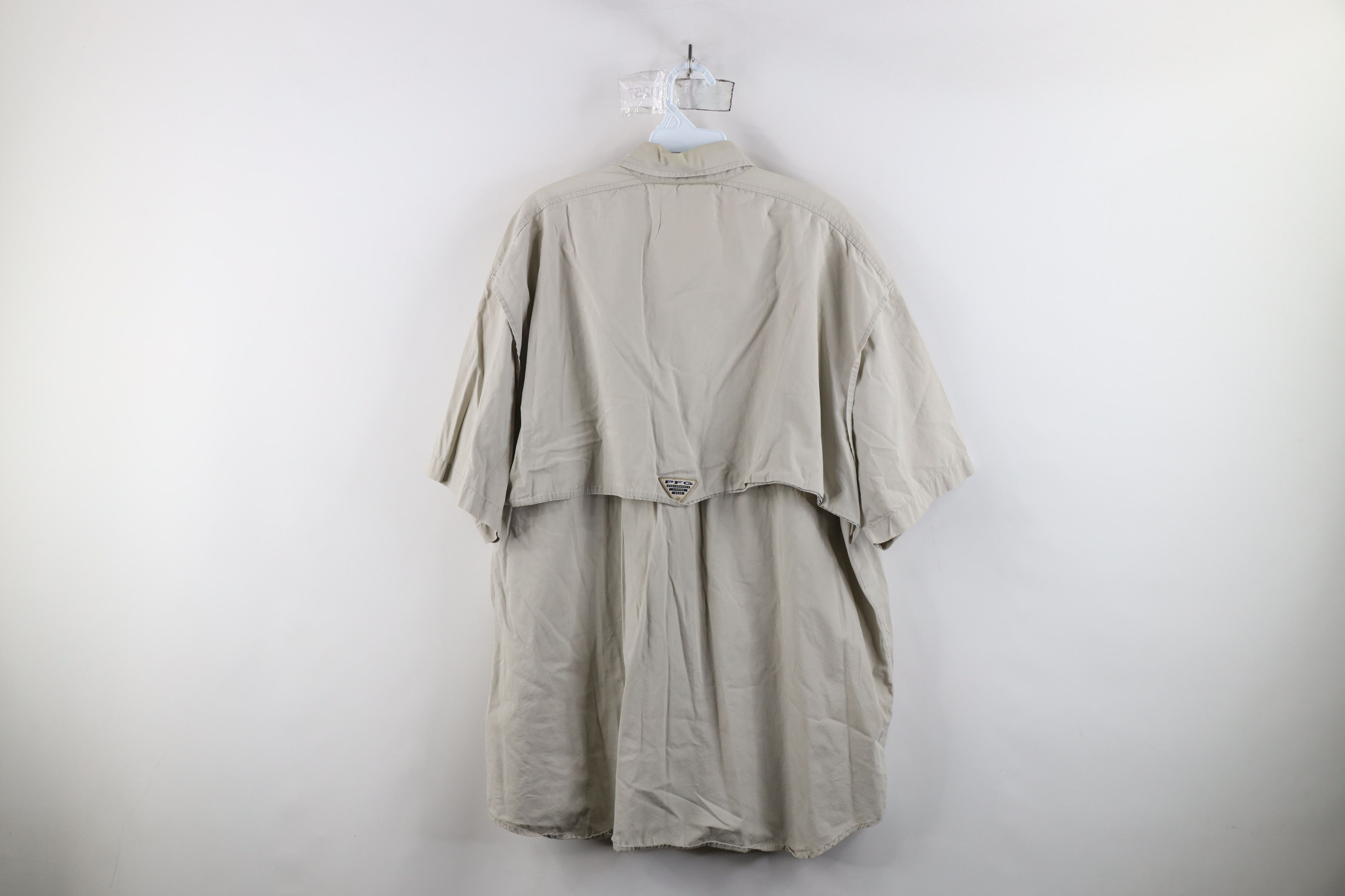 Columbia × Vintage Vintage Columbia PFG Fishing Short Sleeve Button Shirt Size US L / EU 52-54 / 3 - 13 Thumbnail