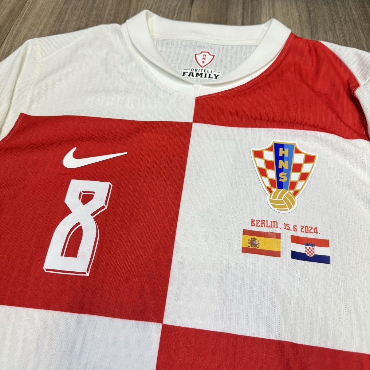 Nike Croatia Euro2024 player issue home shirt #8 Kovacic (bnwt) Size US XL / EU 56 / 4 - 3 Thumbnail