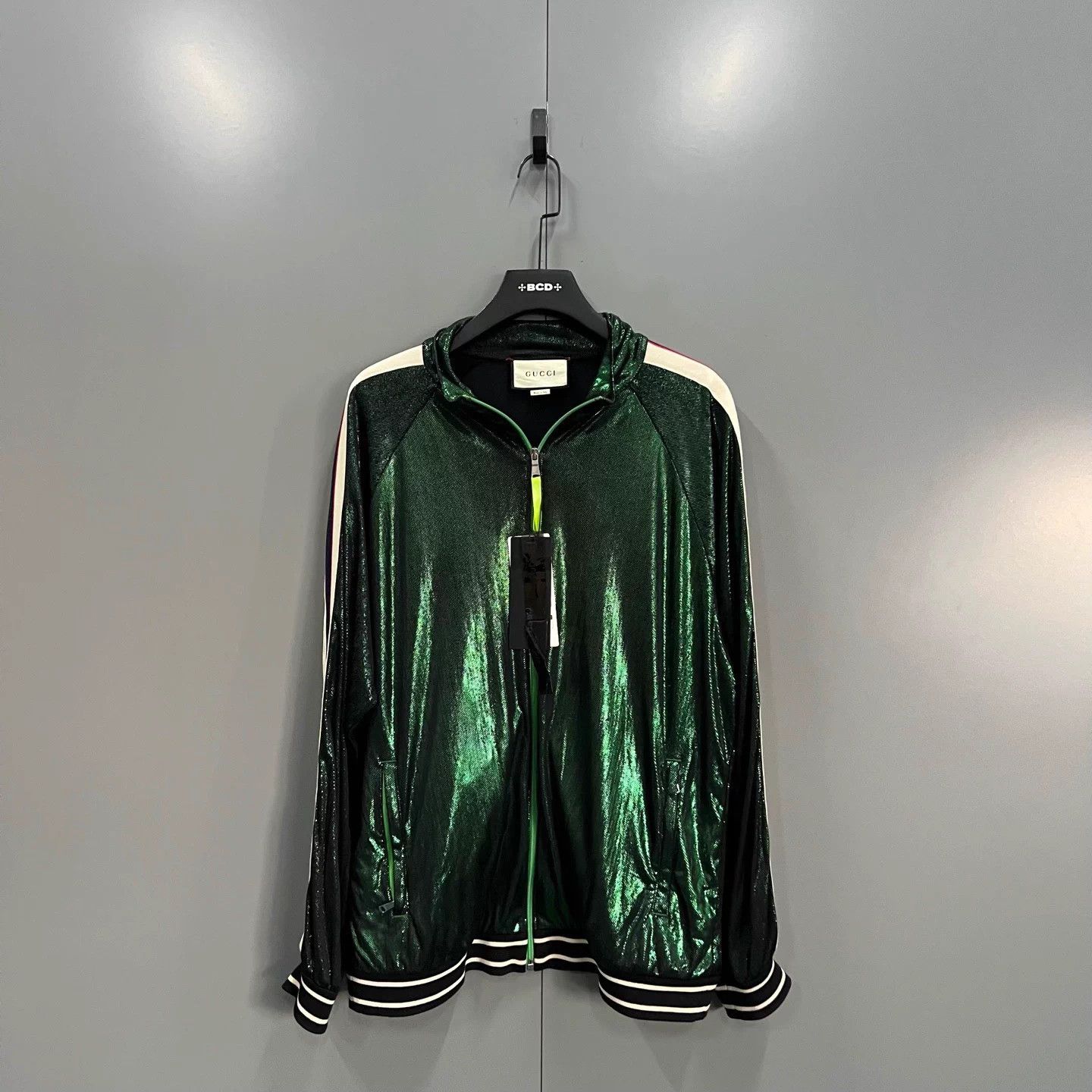 Gucci Gucci Metallic Stripe Jacket XL 95 New Size XL / US 12-14 / IT 48-50 - 1 Thumbnail