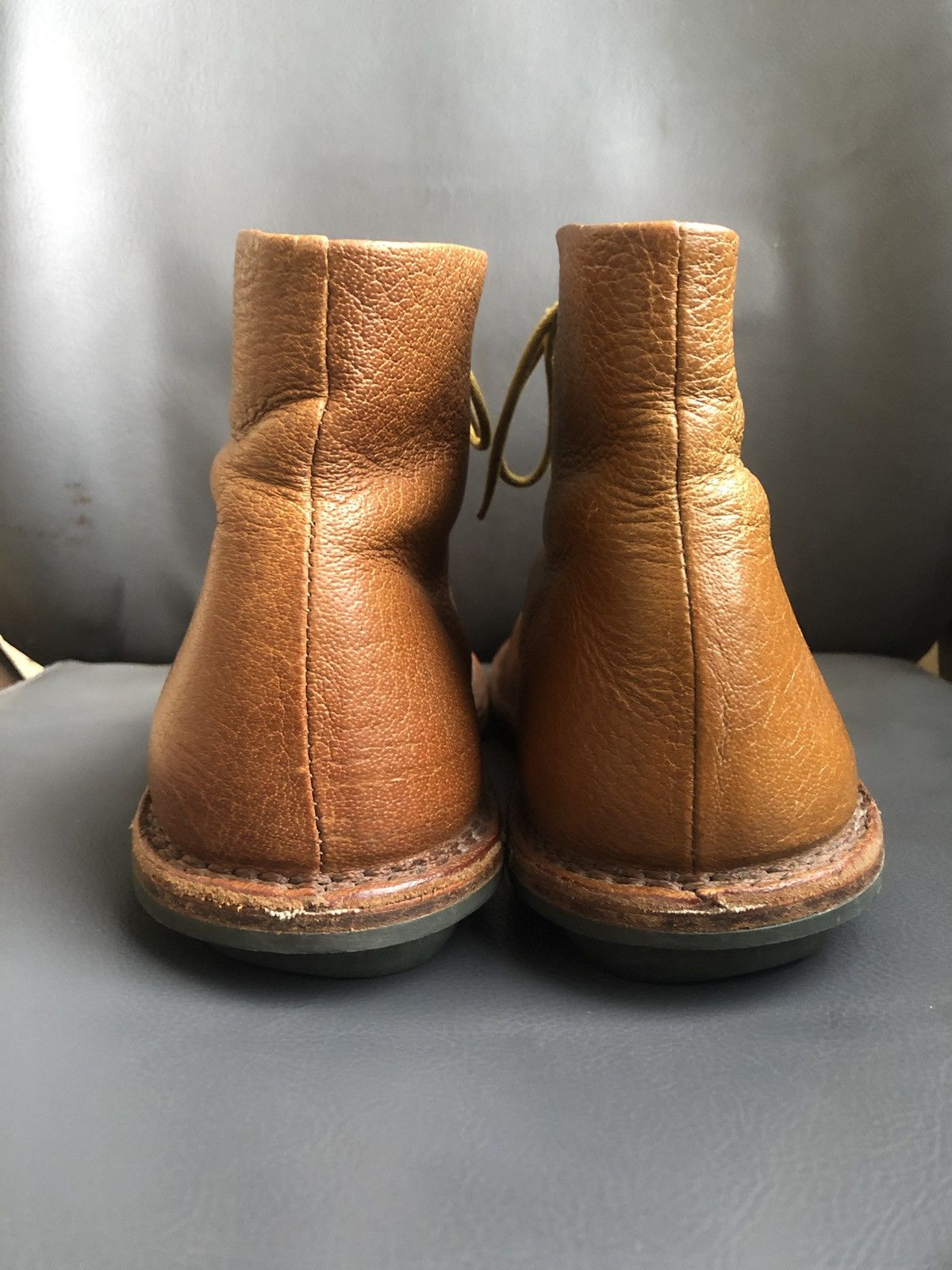 Trippen AaTrippen Brown Calfskin Leather Women’s Boots Size 41 Size US 9.5 / IT 39.5 - 12 Thumbnail