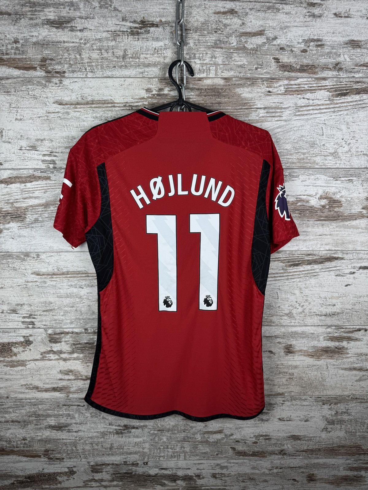 Adidas Mens Adidas Manchester United Rasmus Højlund T-shirt jersey Size US M / EU 48-50 / 2 - 2 Thumbnail