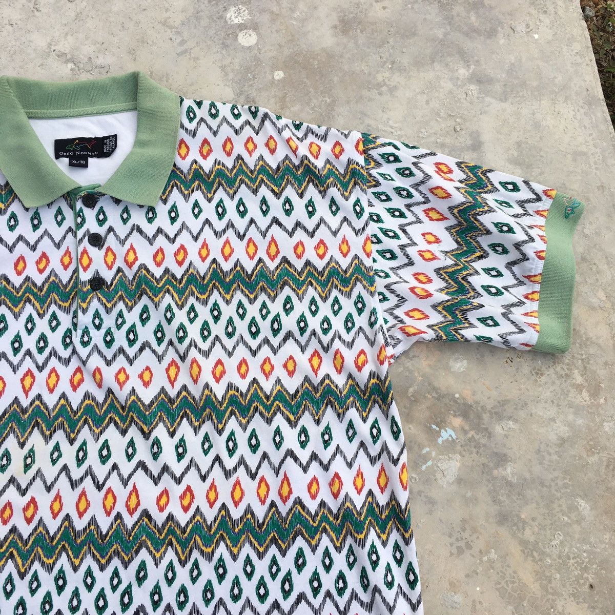 Greg Norman Vintage Greg Norman Polo Tee Size US XL / EU 56 / 4 - 5 Thumbnail