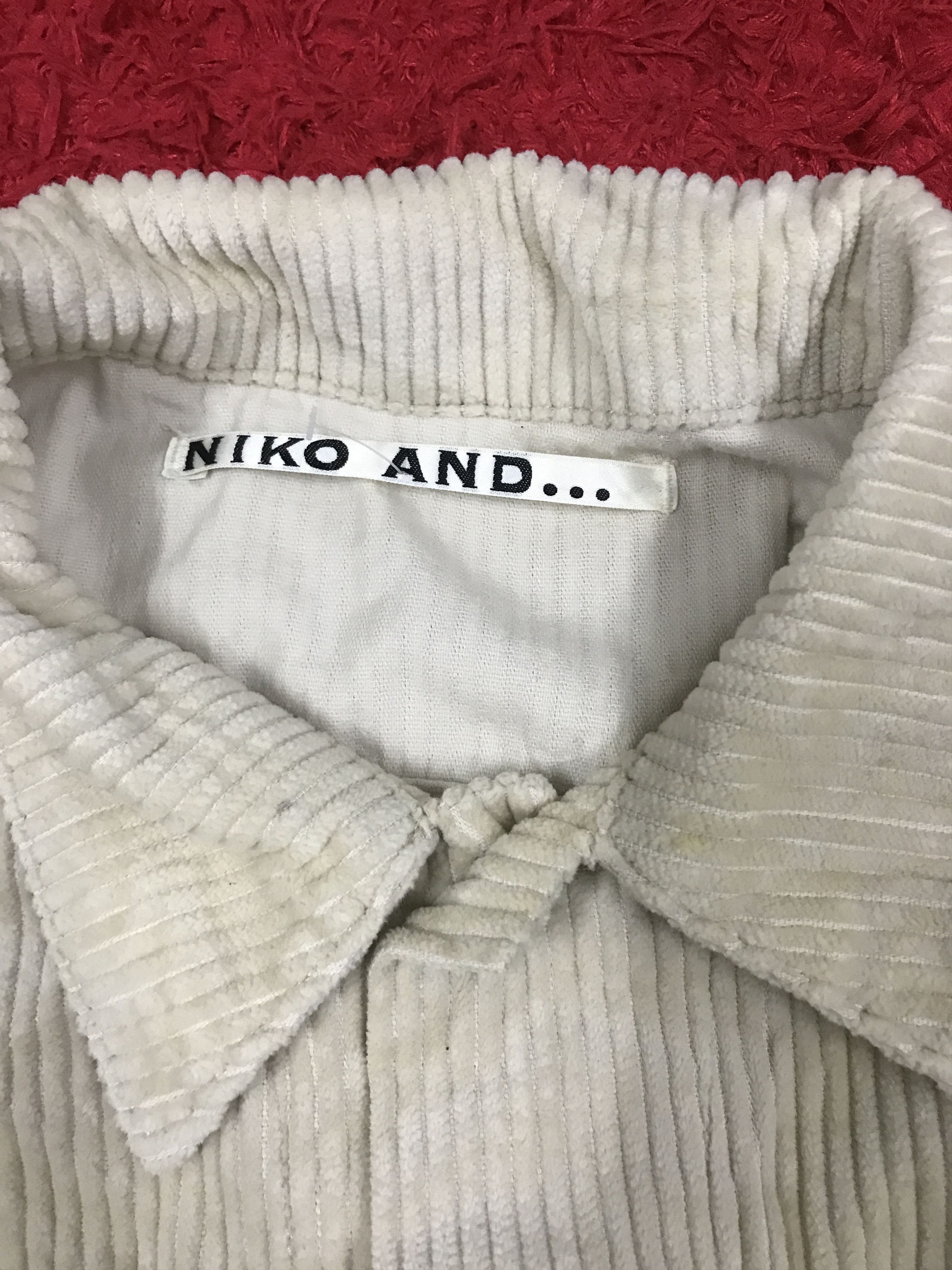 If Six Was Nine × Japanese Brand Niko And ... baggy corduroy jacket Size US L / EU 52-54 / 3 - 5 Thumbnail