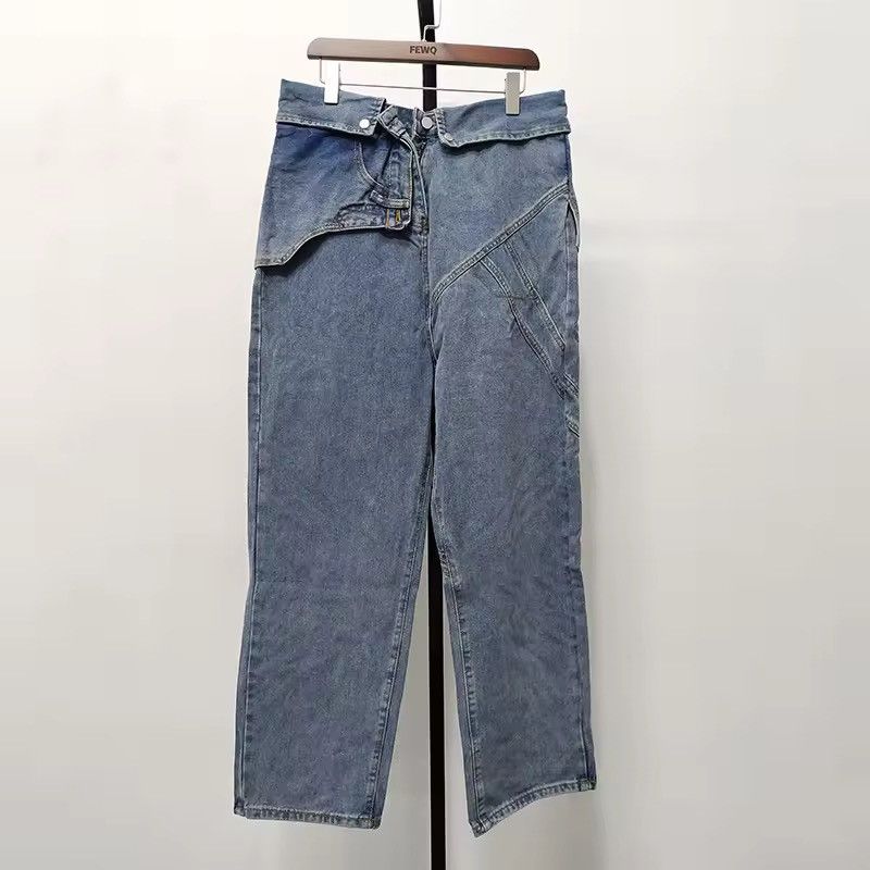 Vintage FAKE Two Piece Jeans Size US 28 / EU 44 - 9 Thumbnail