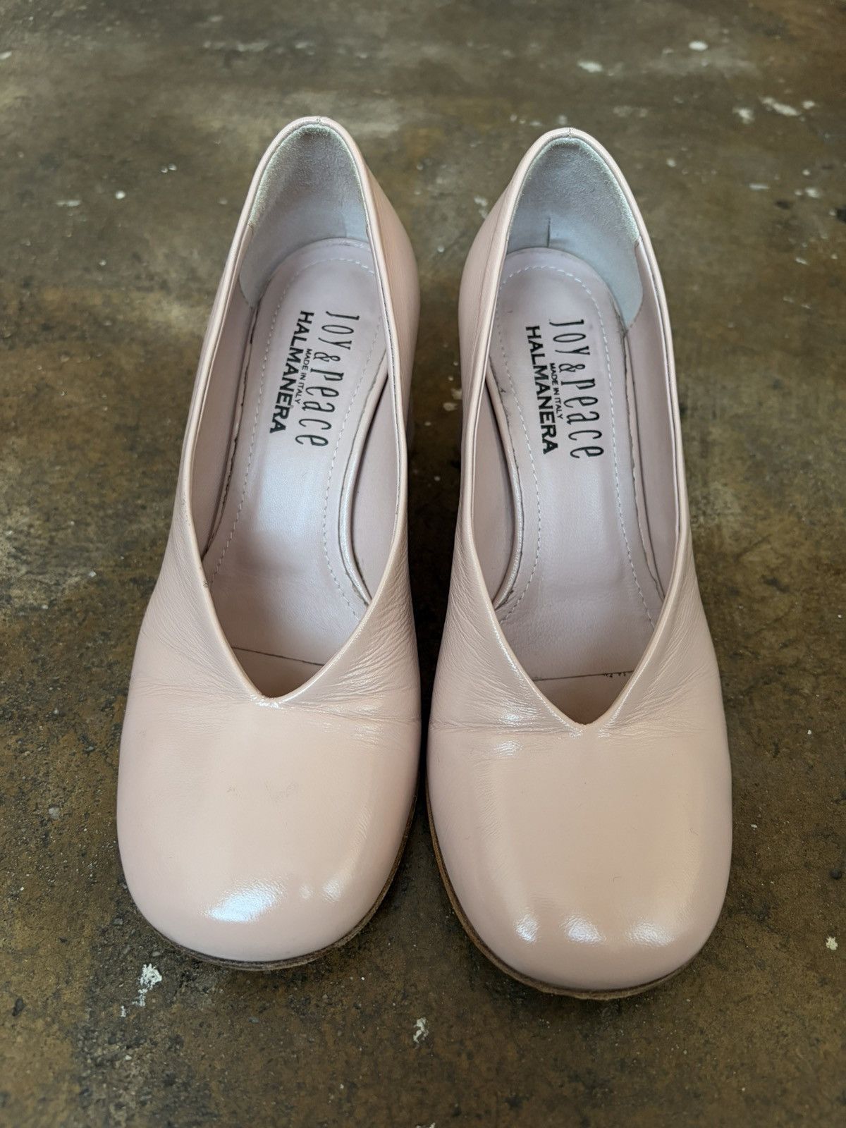 Halmanera HALMANERA pink leather chunky heels Size US 6.5 / IT 36.5 - 4 Thumbnail