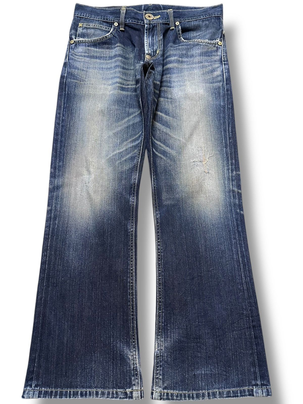 Lee × Number (N)ine Vintage Lee Flare Bootcut Denim Size US 33 - 1 Thumbnail