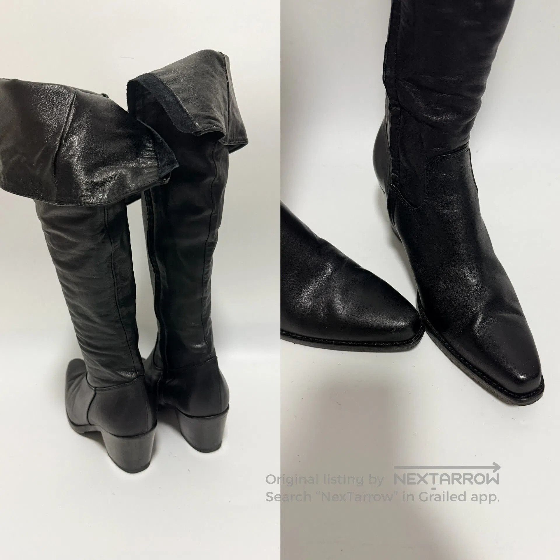 Junya Watanabe Junya Watanabe Black Tall Boots 37. Size US 6 / IT 36 - 8 Thumbnail