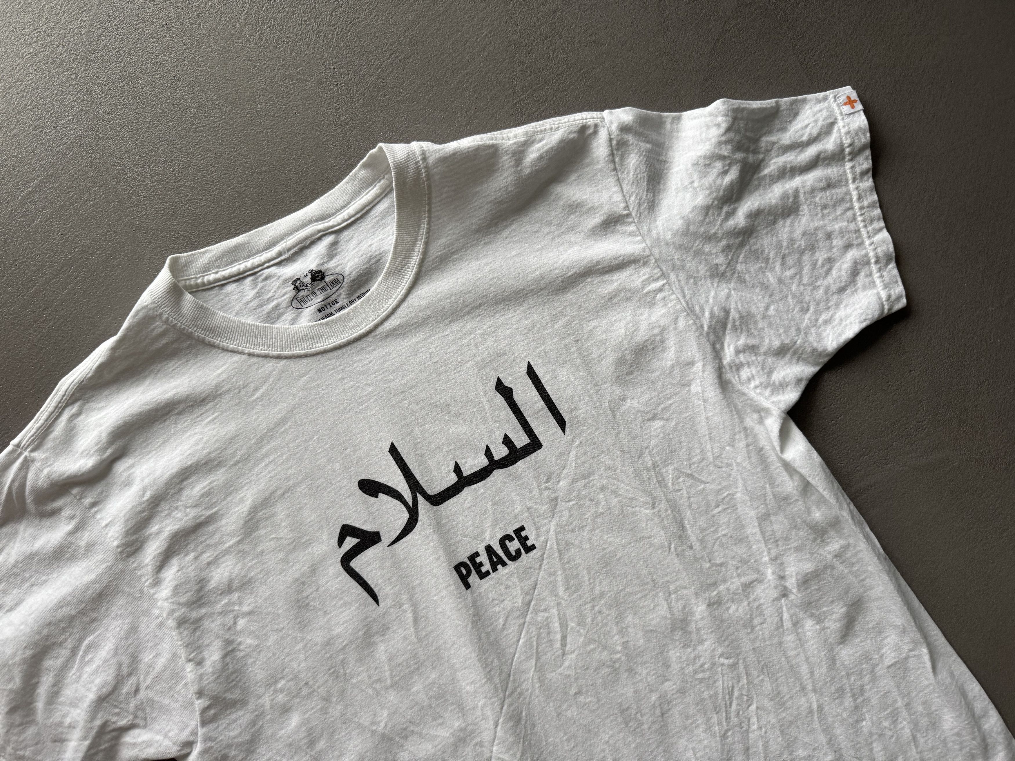 Head Porter Head Porter Plus Peace Arabic T Shirt Size US M / EU 48-50 / 2 - 1 Thumbnail
