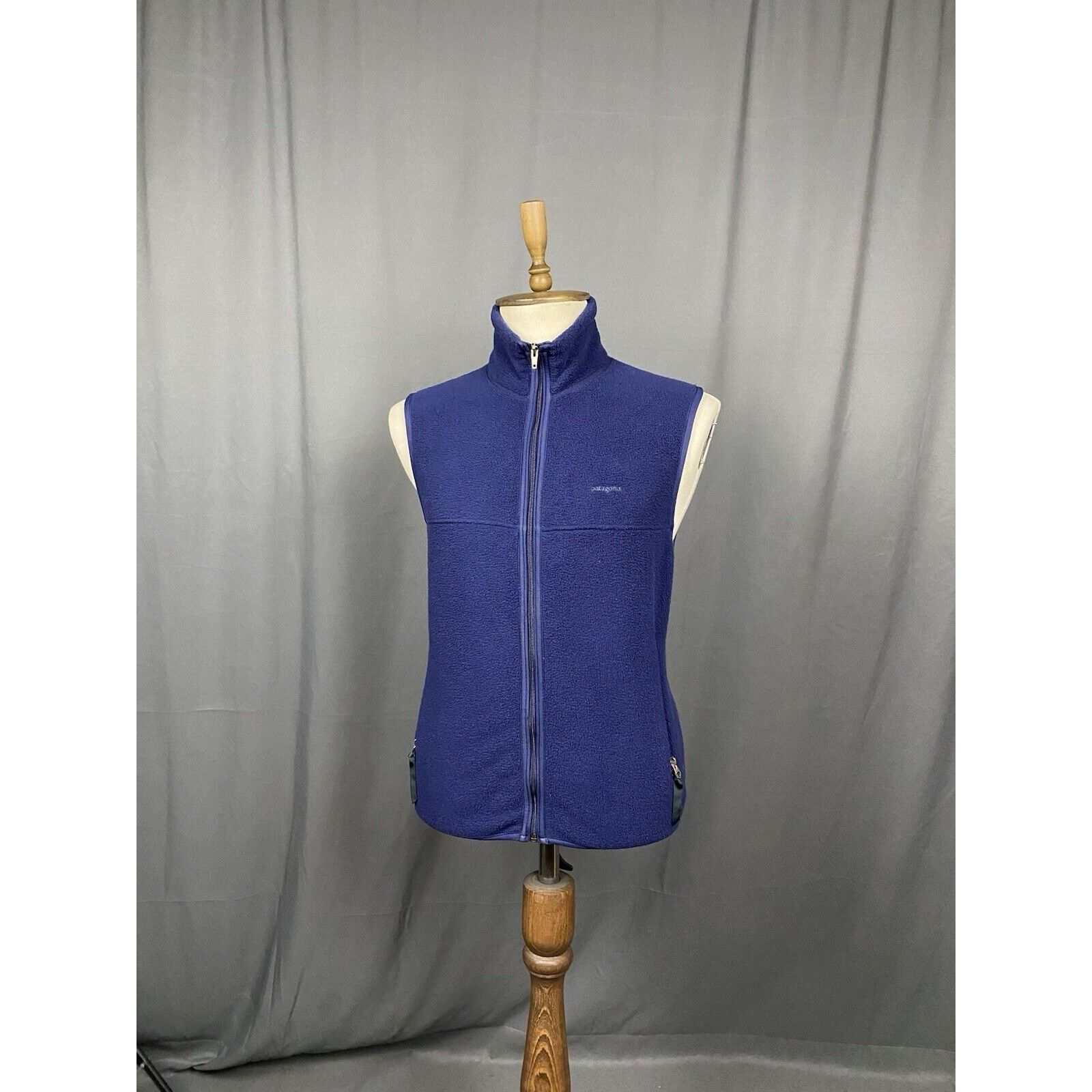 Patagonia Patagonia Synchylla VTG Men's Blue Fleeced Vest Size M Size US M / EU 48-50 / 2 - 4 Thumbnail
