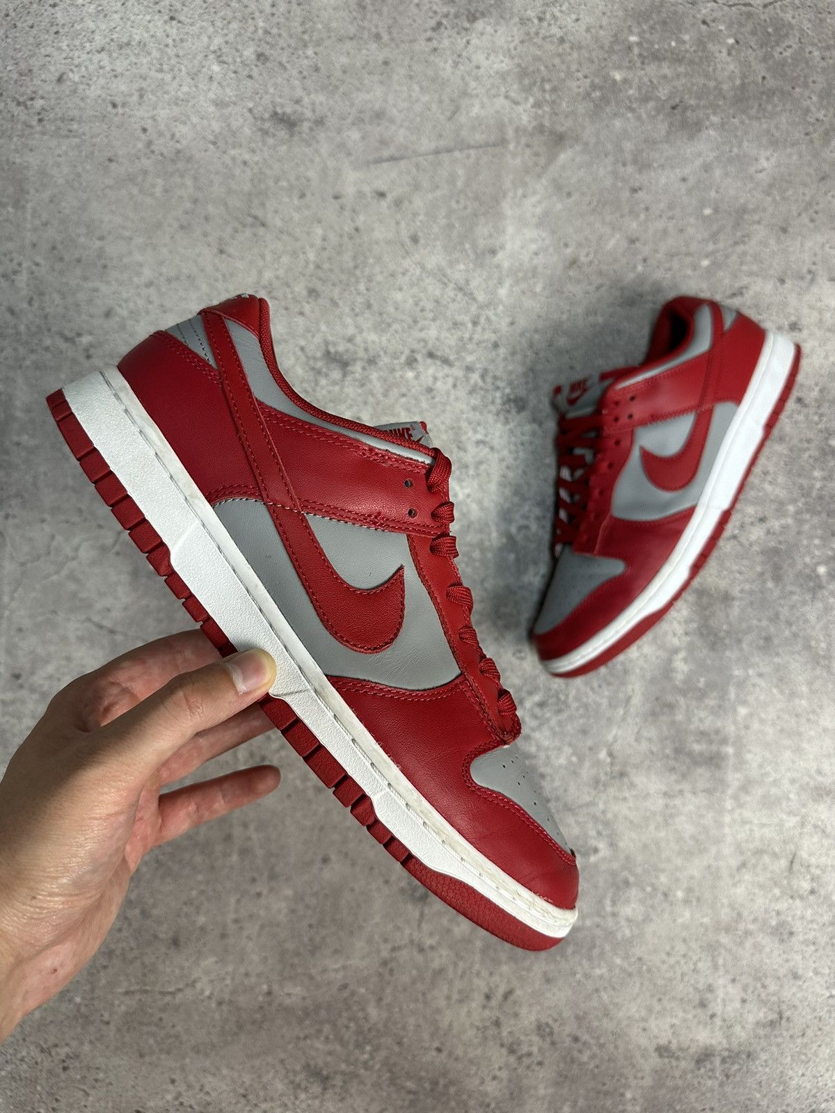 Low Retro Dunk Varsity Grey Vintage Nike Dunk Low Retro Medium