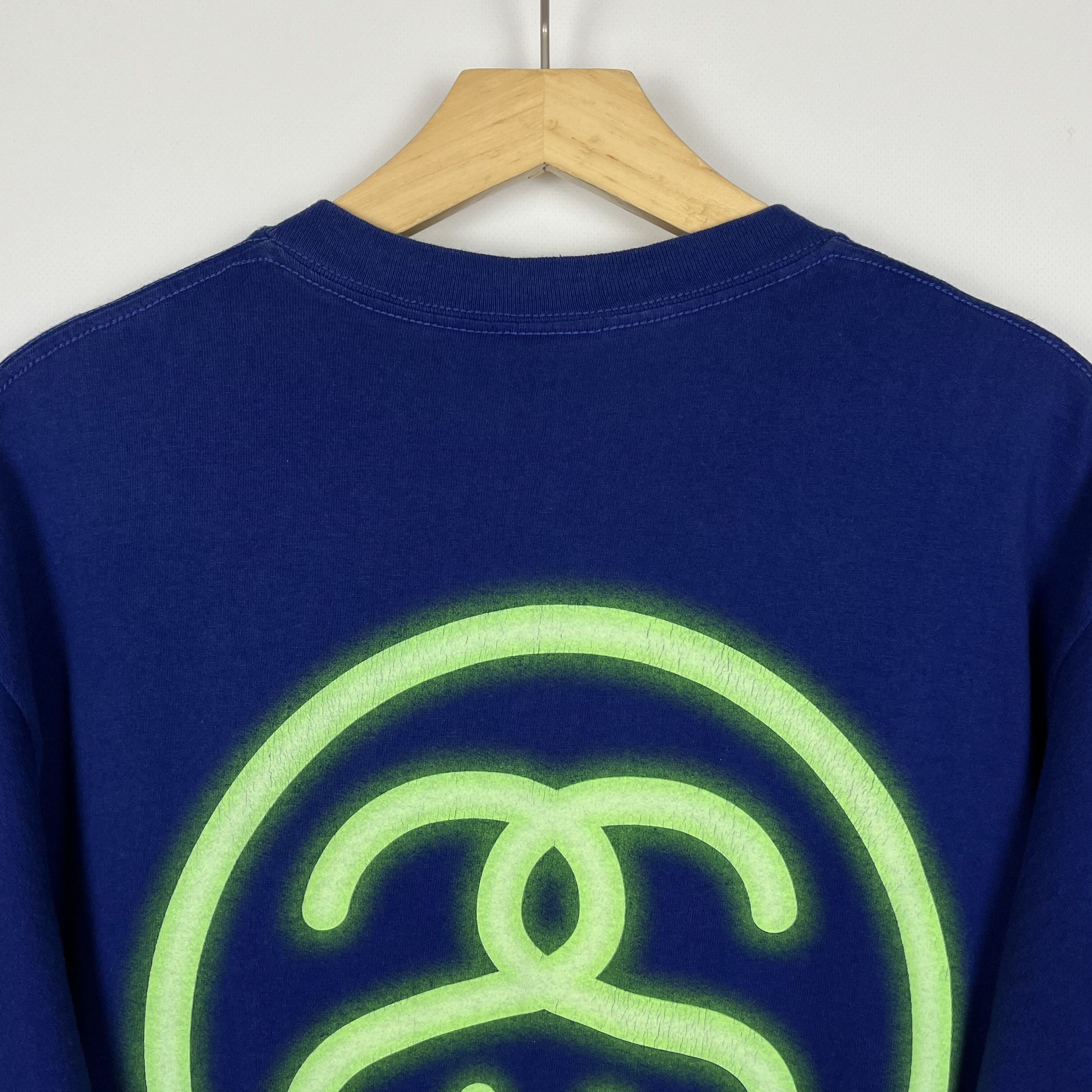 Stussy Vintage Stussy Acid Neon Graffiti Big Logo T Shirt 2000’s Size US L / EU 52-54 / 3 - 15 Thumbnail