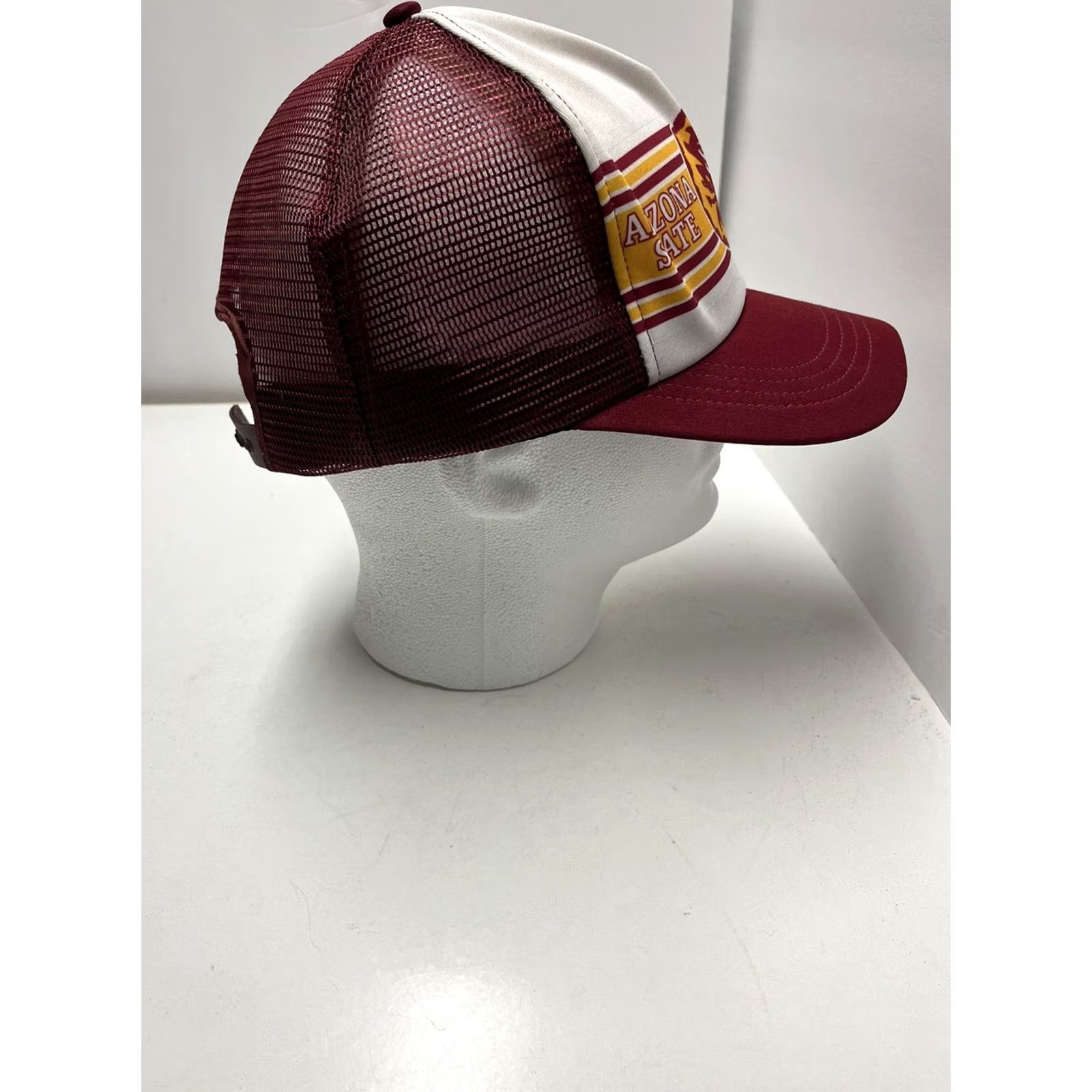 Vintage VINTAGE Arizona State SunDevils Hat Snapback Cap California Headwear Yellow Mens Size ONE SIZE - 4 Thumbnail
