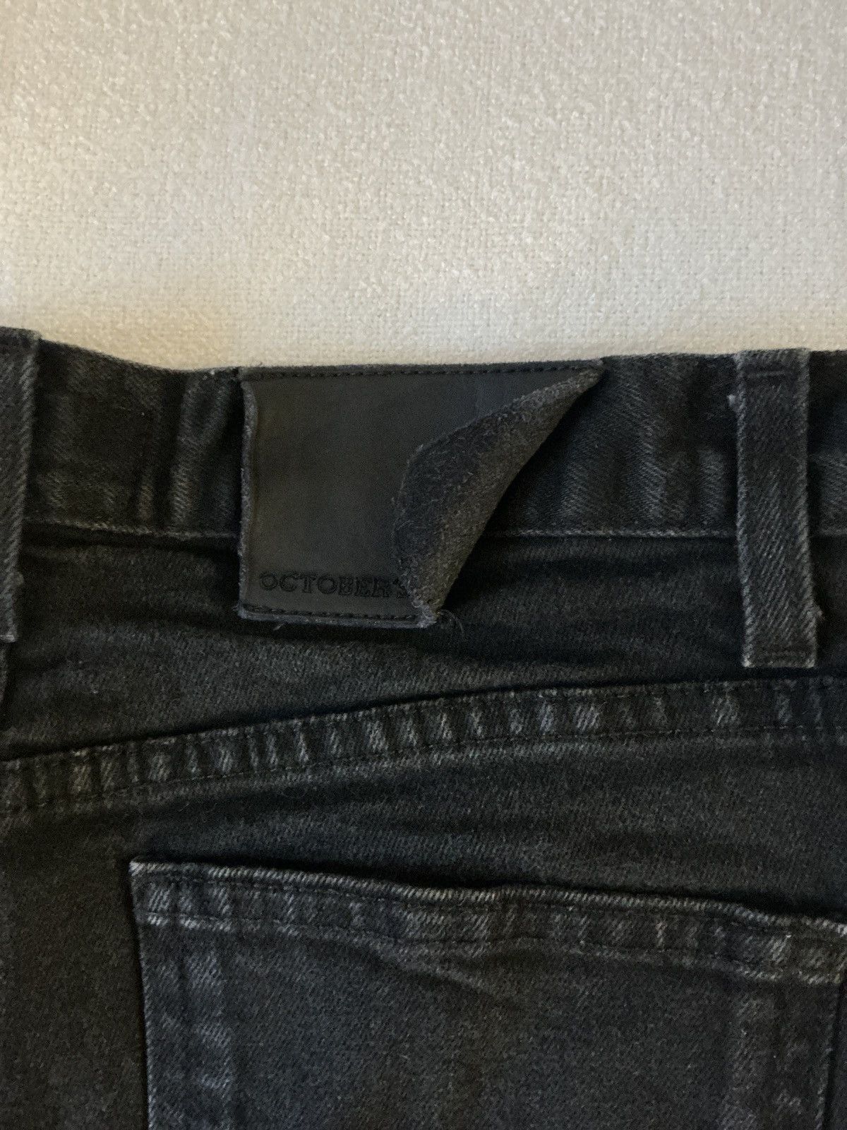 October's Very Own Mens Octobers Very Own Denim Black. Size 28/30 Size US 30 / EU 46 - 3 Thumbnail