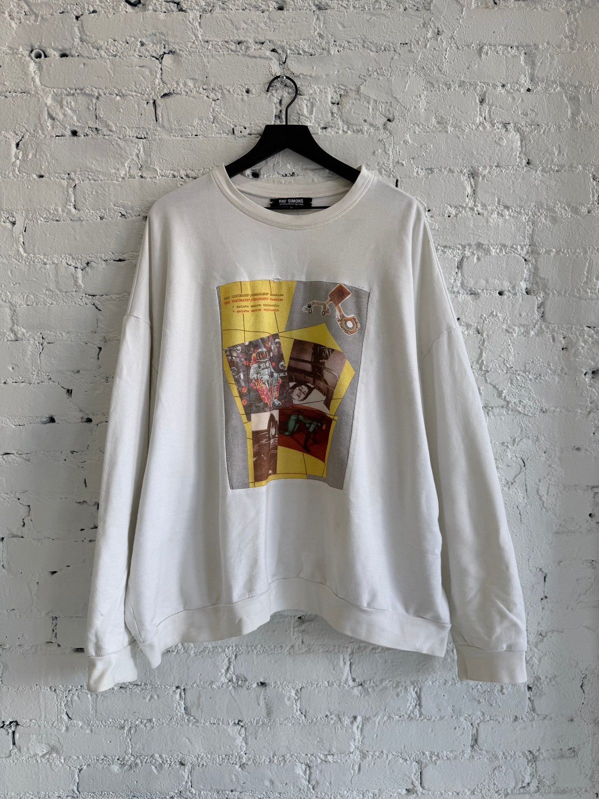 Raf Simons A/W 03-04 RAF SIMONS ‘CLOSER’ COLLAGE CREWNECK Size US L / EU 52-54 / 3 - 1 Thumbnail