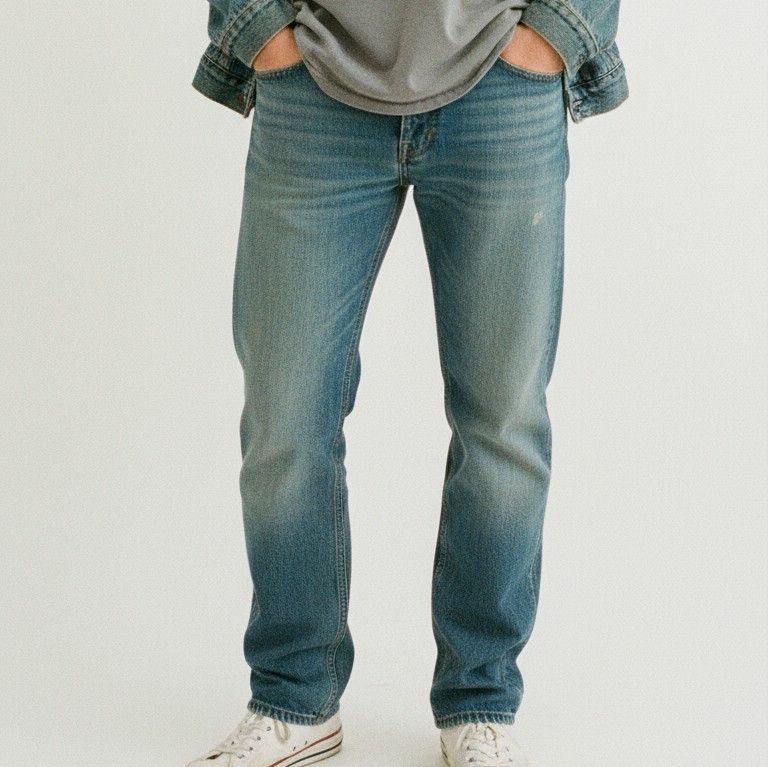 Levi's Levi's 514 Regular Straight Denim Jeans Bottom Trouser Size US 30 / EU 46 - 1 Thumbnail