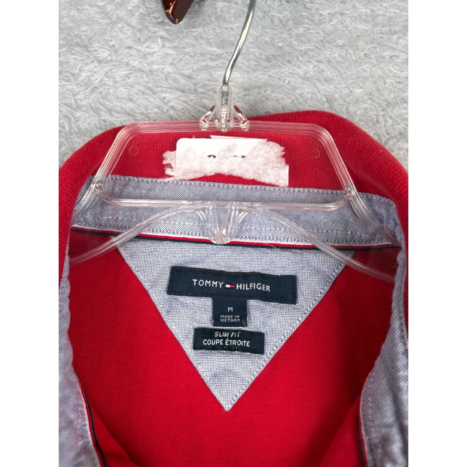 Tommy Hilfiger Tommy Hilfiger Polo Shirt Men Medium Red Slim Fit Short Sleeve 100% Cotton Knit Polo Shirt Slim Fit Red Men Medium Tommy Hilfiger Polo Shirt Size US M / EU 48-50 / 2 - 7 Thumbnail