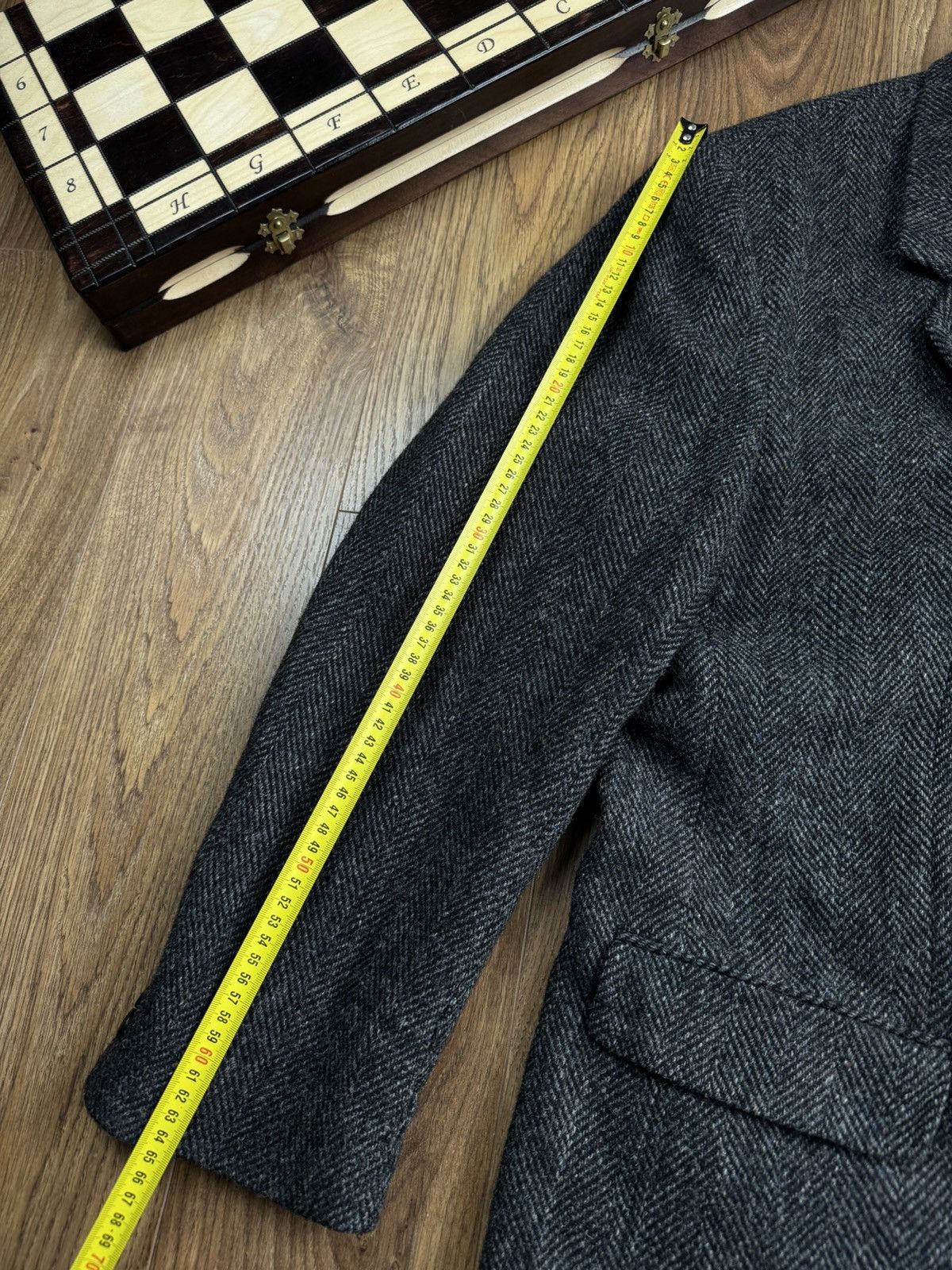 Harris Tweed Vintage wool blazer Harris Tweed original luxury item Size 50R - 5 Thumbnail