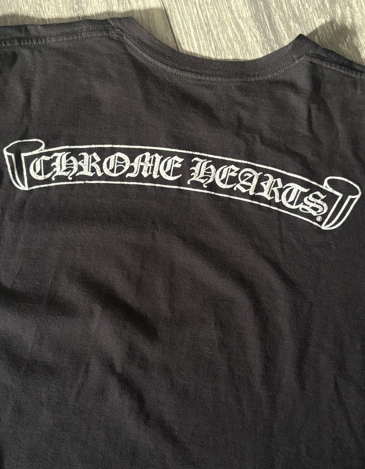 Chrome Hearts Chrome hearts vertical logo T-shirt Size US M / EU 48-50 / 2 - 6 Thumbnail