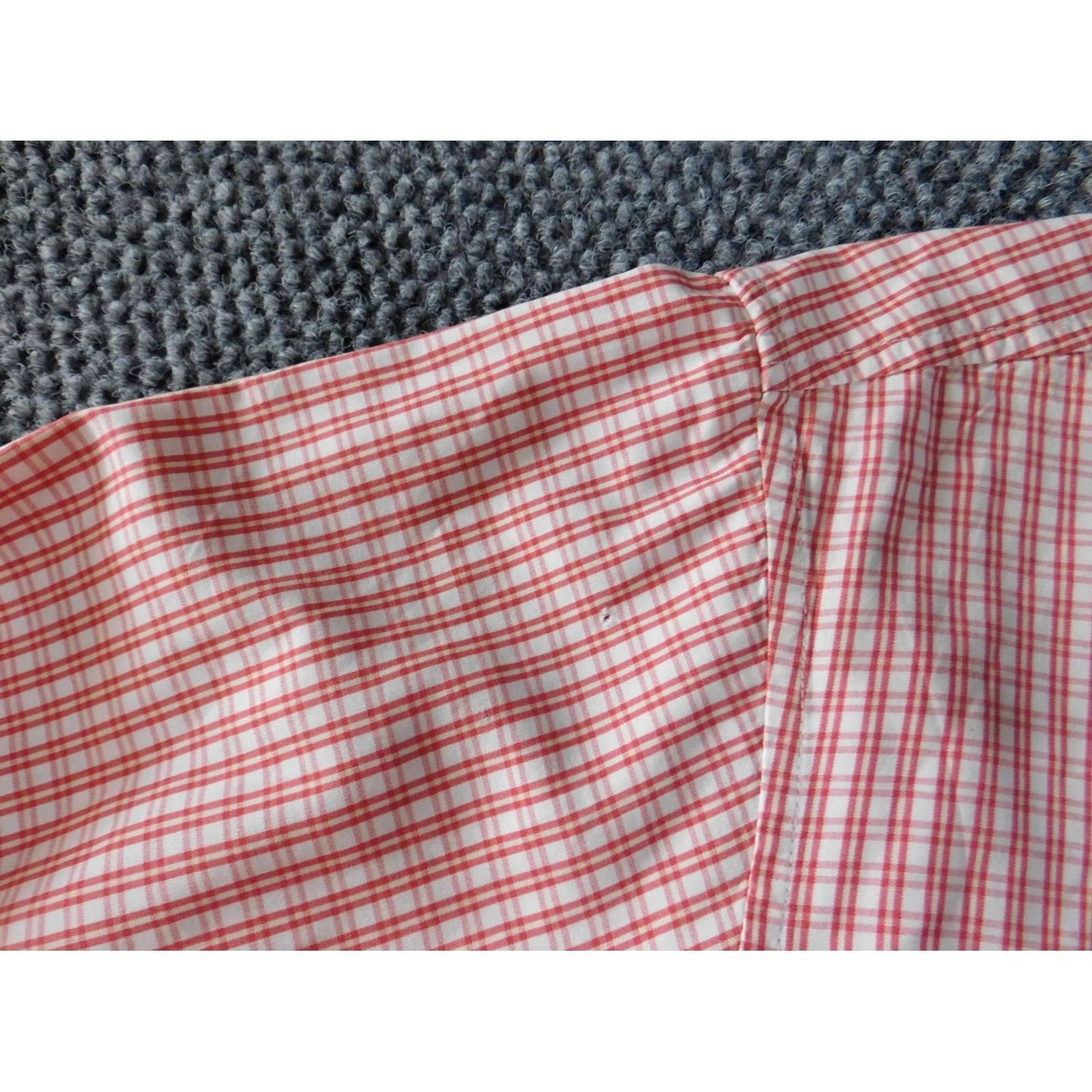 Izod IZOD Shirt Mens Medium Red Plaid Classic Retro Button-Up Long Sleeve Casual Size US M / EU 48-50 / 2 - 6 Thumbnail