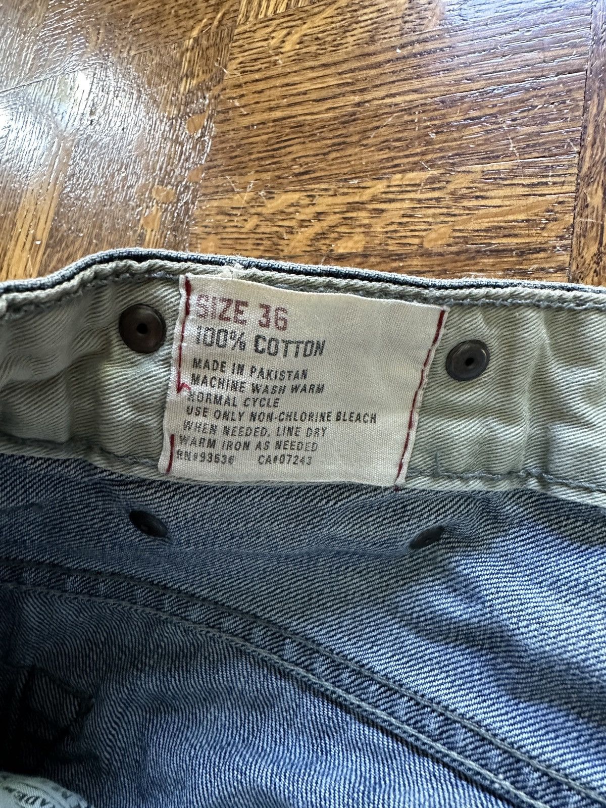 Ecko Unltd. Vintage Y2K Ecko Unltd. Baggy Wide Leg Denim Shorts Size US 36 / EU 52 - 7 Thumbnail