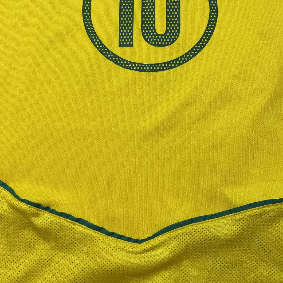Nike RONALDINHO ! NIKE BRAZIL TEE SOCCER JERSEY 00S Size US S / EU 44-46 / 1 - 8 Thumbnail