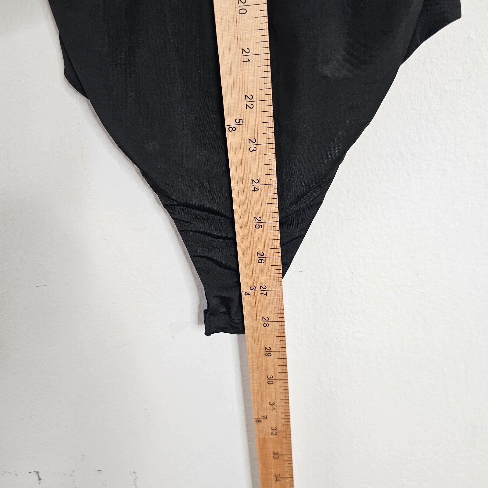 Other CQ by CQ Sexy Black Square Neck Low Back Zip Bodysuit Medium Size M / US 6-8 / IT 42-44 - 5 Thumbnail