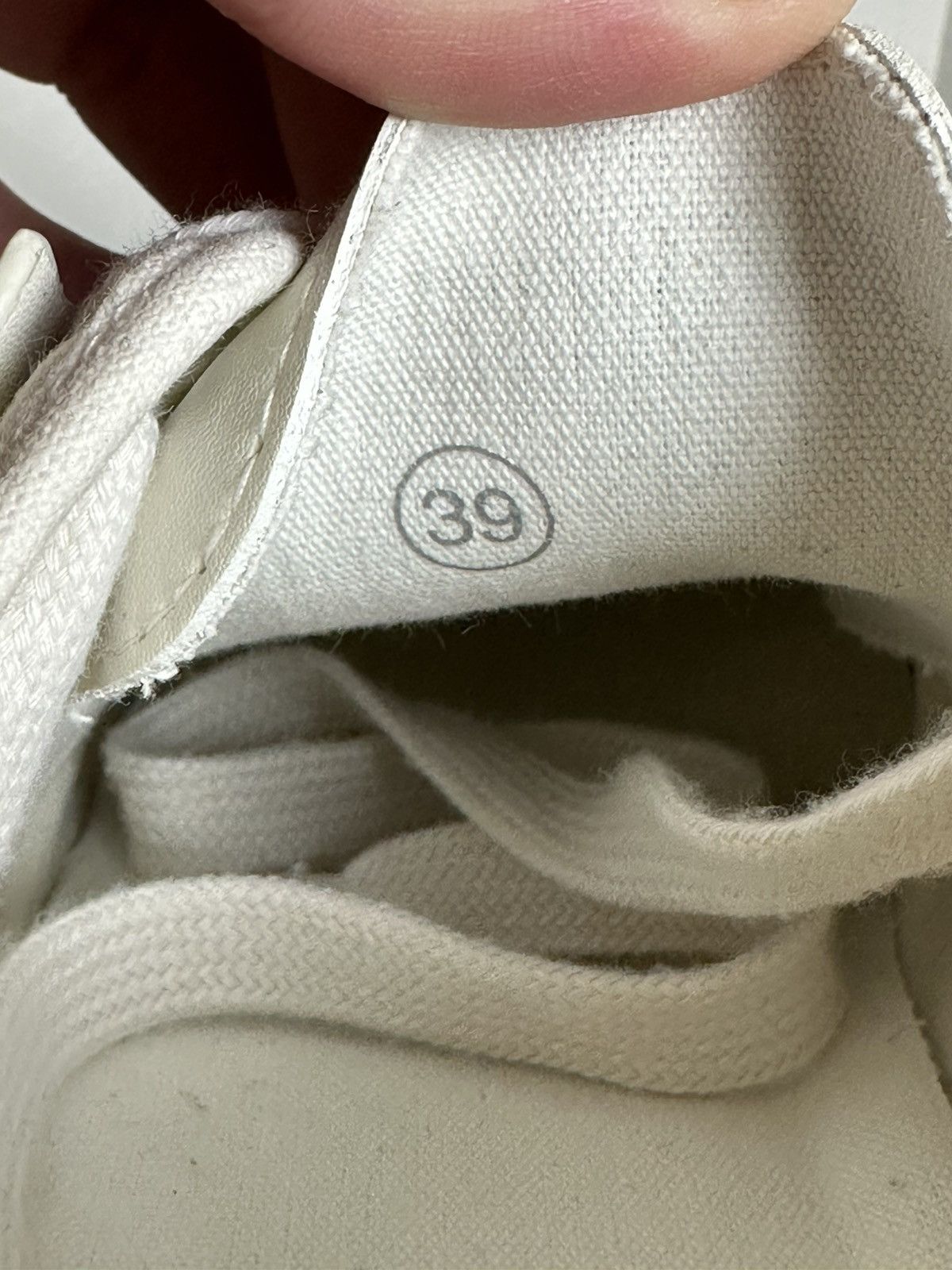 JW Anderson J.W. Anderson leather and canvas low top sneakers Size 39 Size US 9 / IT 39 - 7 Thumbnail