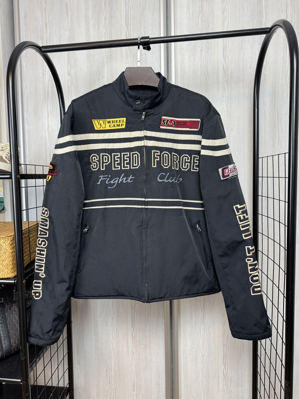 Vintage Vintage Gran Prix Speed Force Street Racing Moto Jacket Size US XXL / EU 58 / 5 - 1 Thumbnail