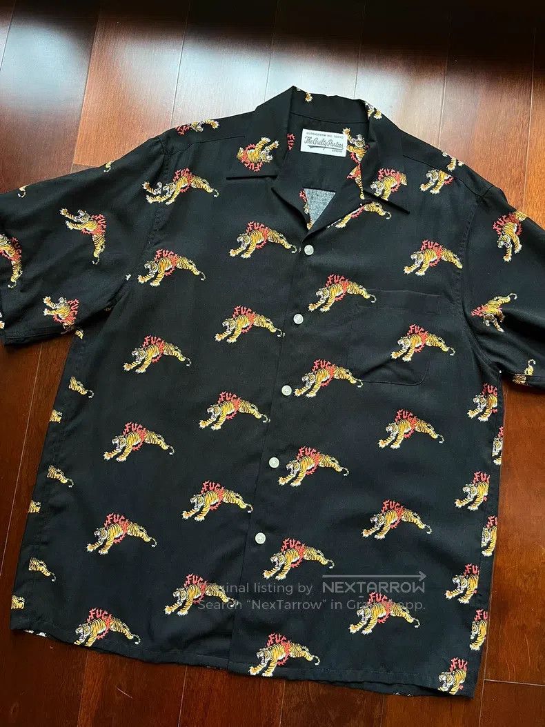 Wacko Maria Wacko Maria Tiger Shirt Hawaiian Shirt Size US S / EU 44-46 / 1 - 2 Thumbnail