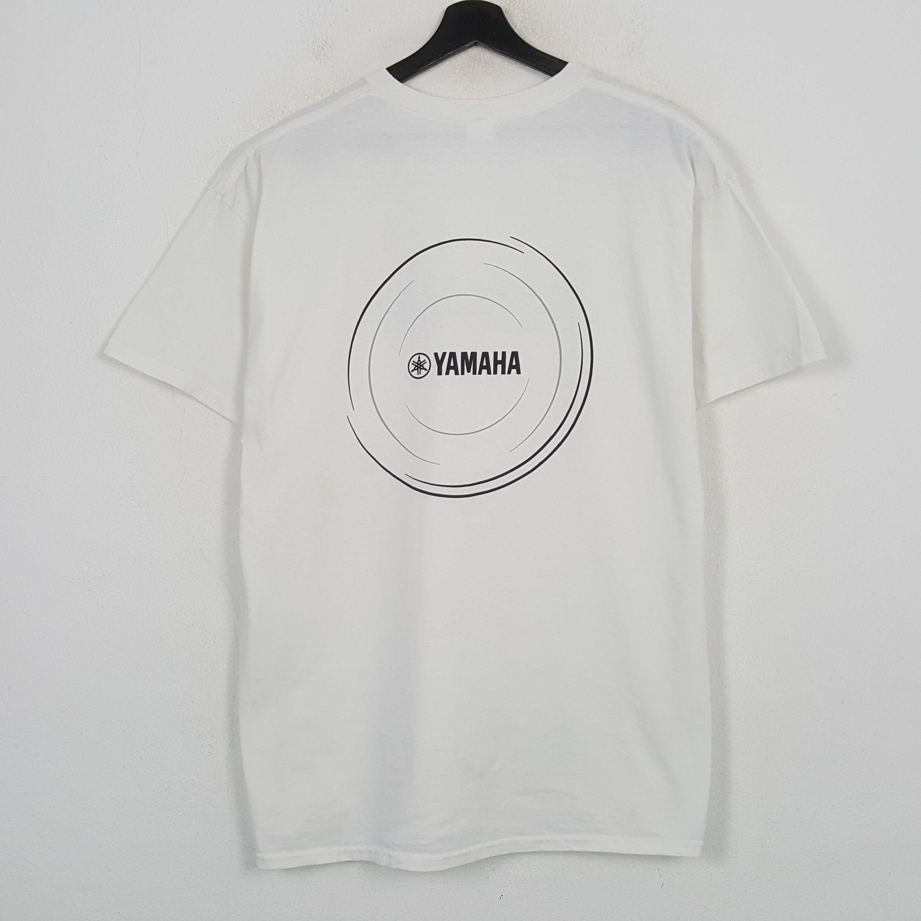 Japanese Brand Yamaha Japanese Motorsports Tshirt C301N70 Size US XL / EU 56 / 4 - 3 Thumbnail