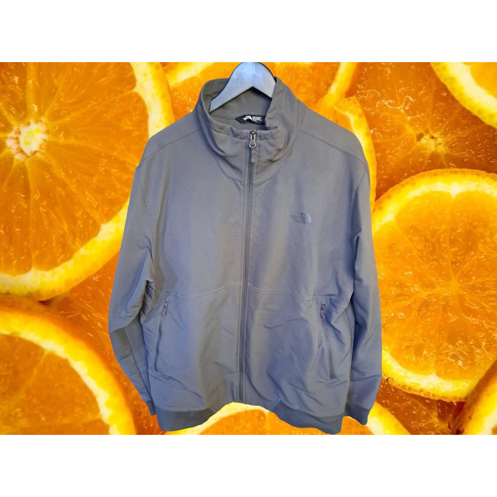 The North Face The North Face Gray Full Zip Jacket Size XL Size US XL / EU 56 / 4 - 1 Thumbnail