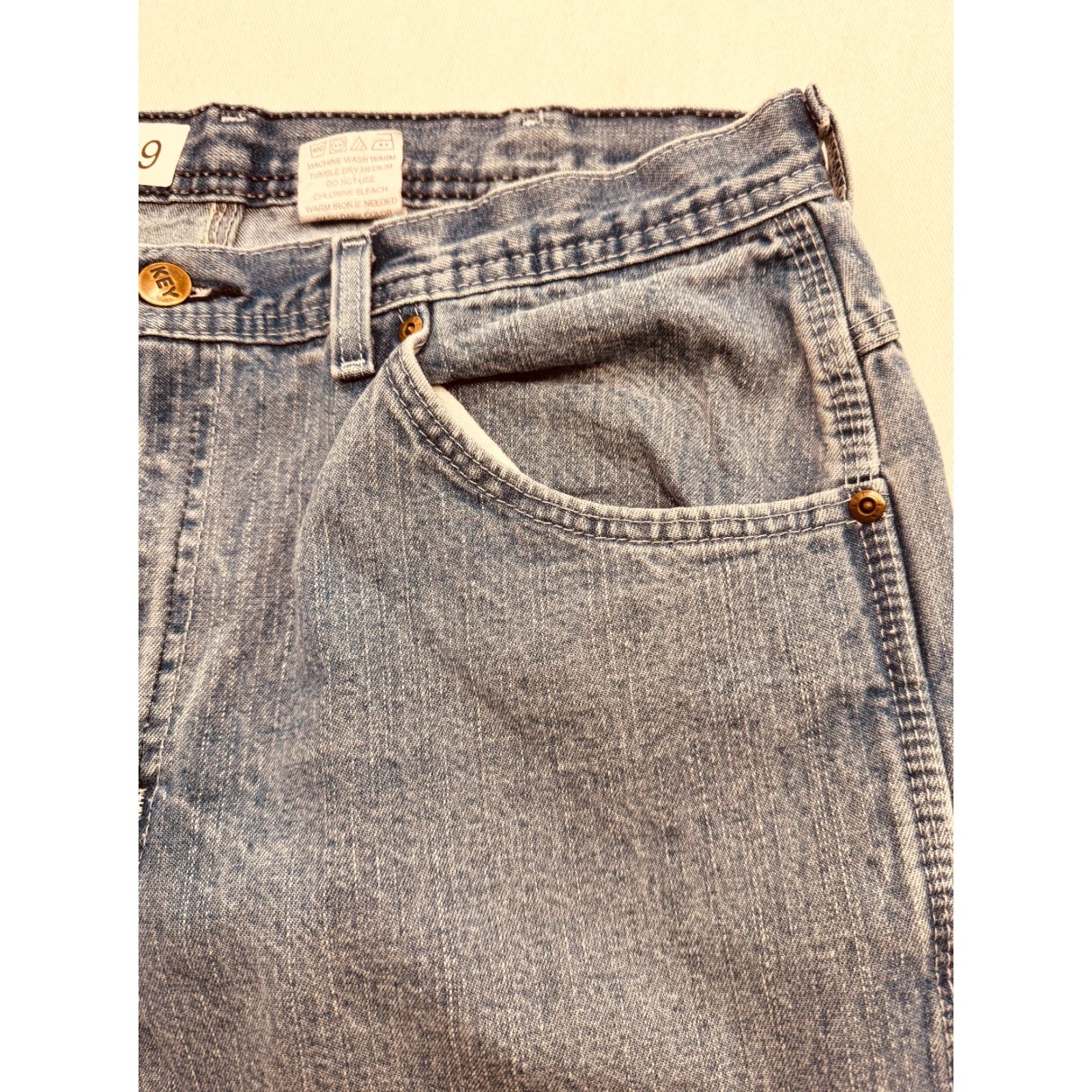 Carhartt Carhartt Jeans 36x30 5-Pocket 100% Cotton Blue Relaxed Fit Straight Denim Men’s Jeans Size US 36 / EU 52 - 3 Thumbnail