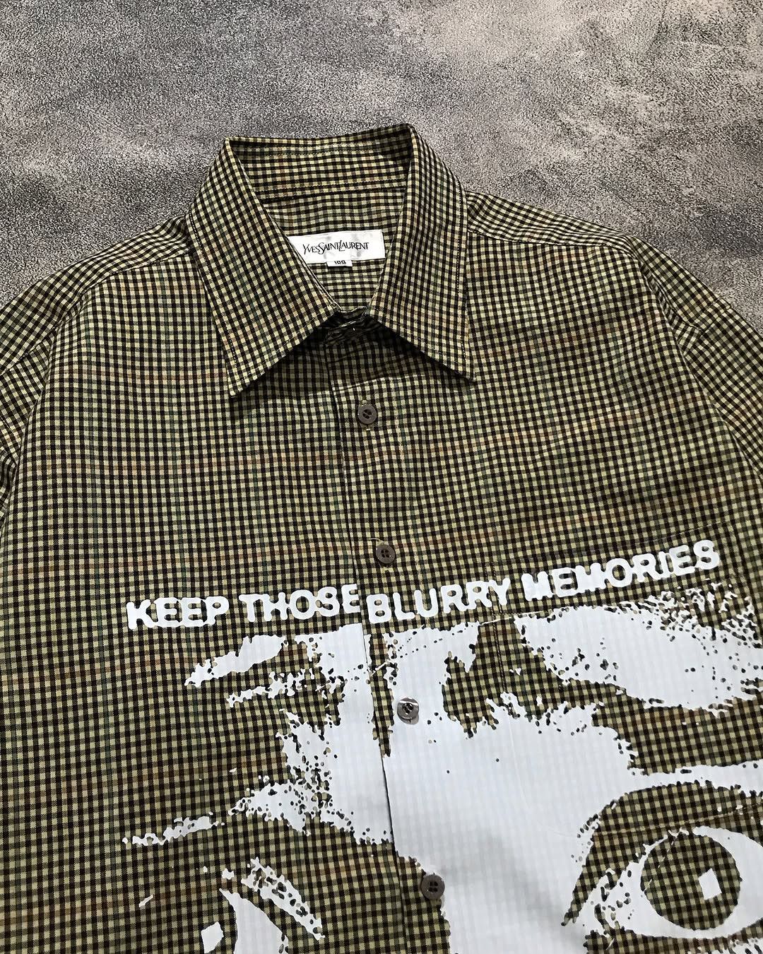 Designer × Vintage × Yves Saint Laurent Custom Vintage YSL Shirts Size US M / EU 48-50 / 2 - 2 Thumbnail