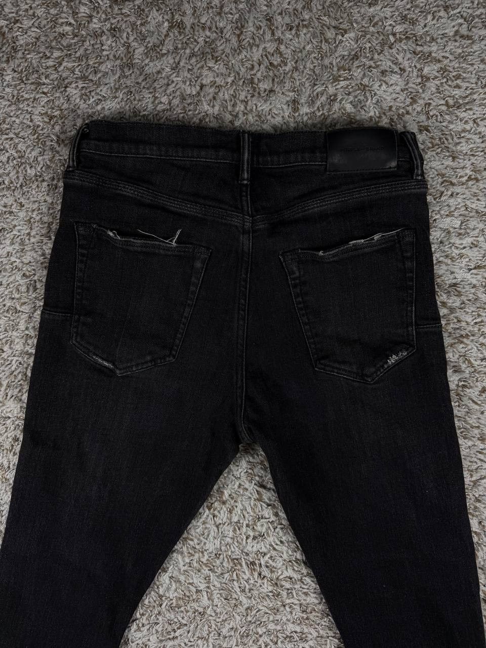 Purple Brand PURPLE BRAND Over Spray Skinny Jeans 'Black' Size US 31 - 14 Thumbnail