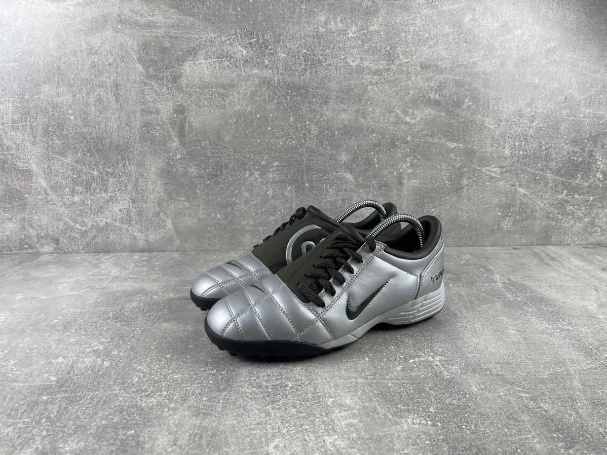 Nike Nike Total 90 III TF Metallic Silver Sage Green Vintage 00s Size US 7 / EU 40 - 1 Thumbnail