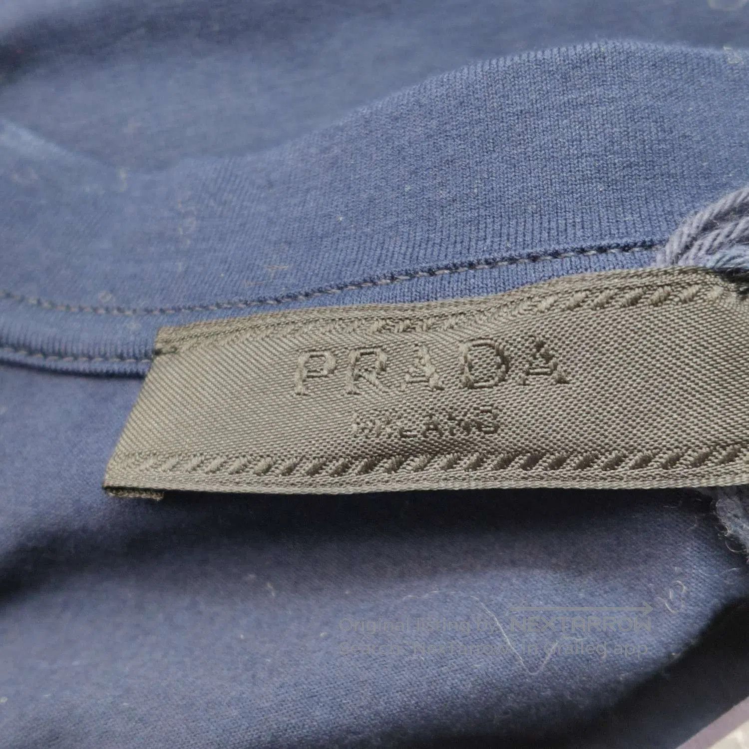 Prada Prada XS Cotton Logo Crew Neck Short Sleeve T. Size US XS / EU 42 / 0 - 3 Thumbnail