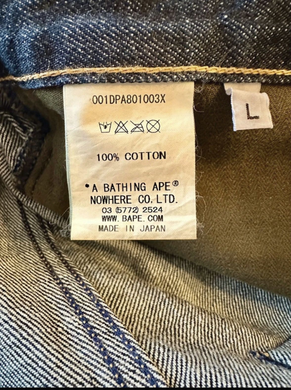 Bape Vintage BAPE Jeans Size US 33 - 5 Thumbnail