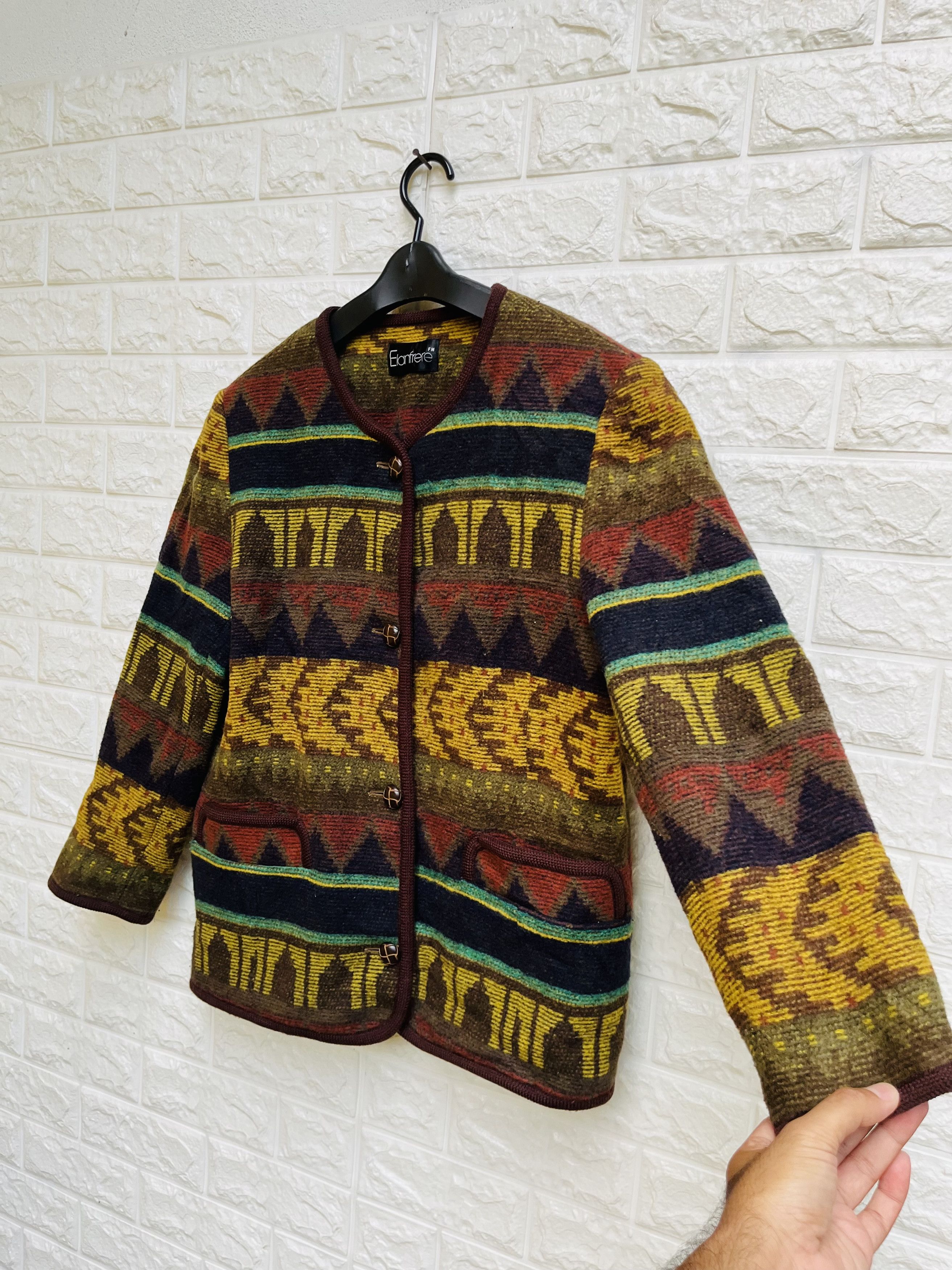 Japanese Brand × Vintage Vintage Elanfrere Japanese Designer Fashion Style Size L / US 10 / IT 46 - 5 Thumbnail
