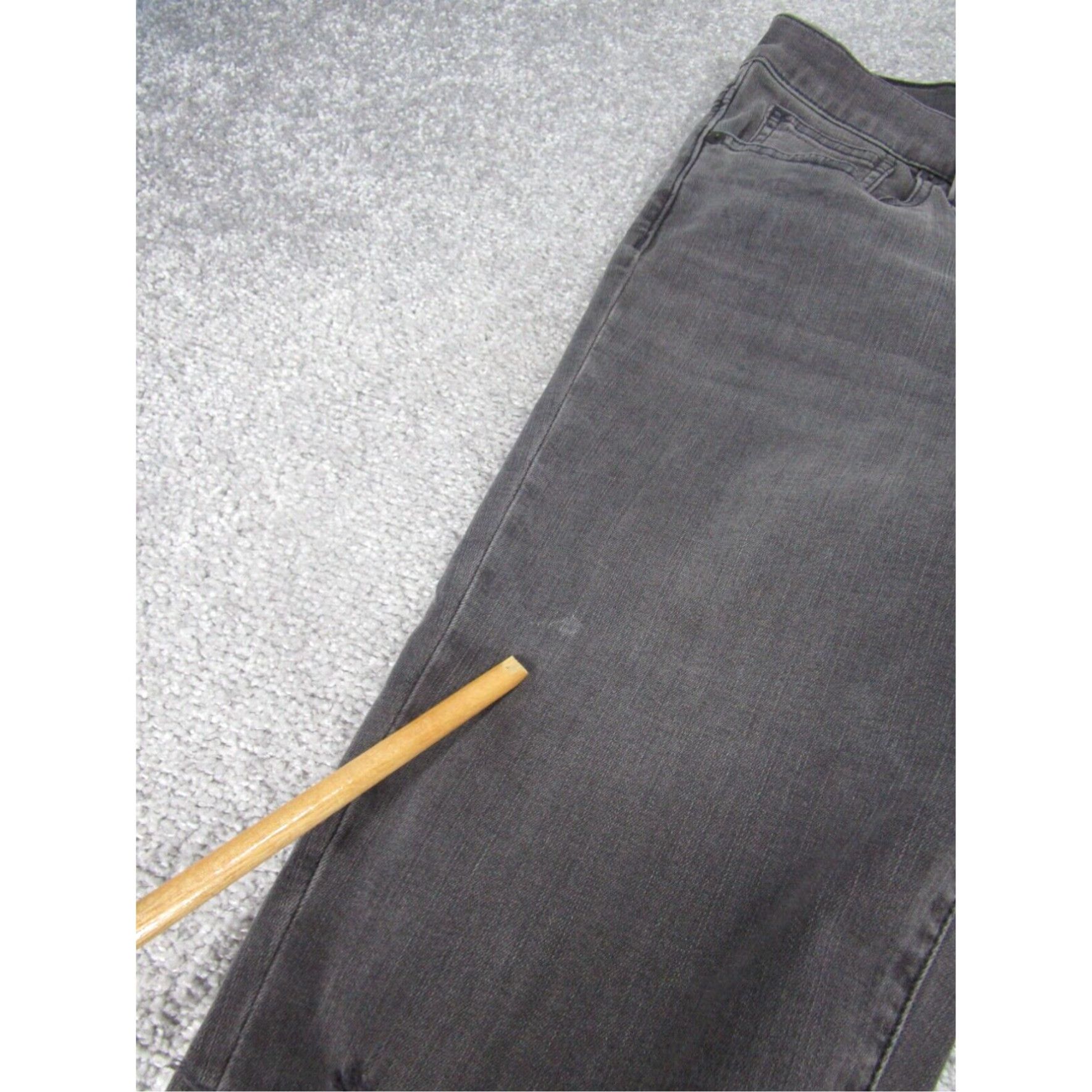 Madewell Madewell Womens Gray Mid Rise Skinny Jeans Tall 28 Denim Ripped Zip Fly Size 28" / US 6 / IT 42 - 2 Thumbnail