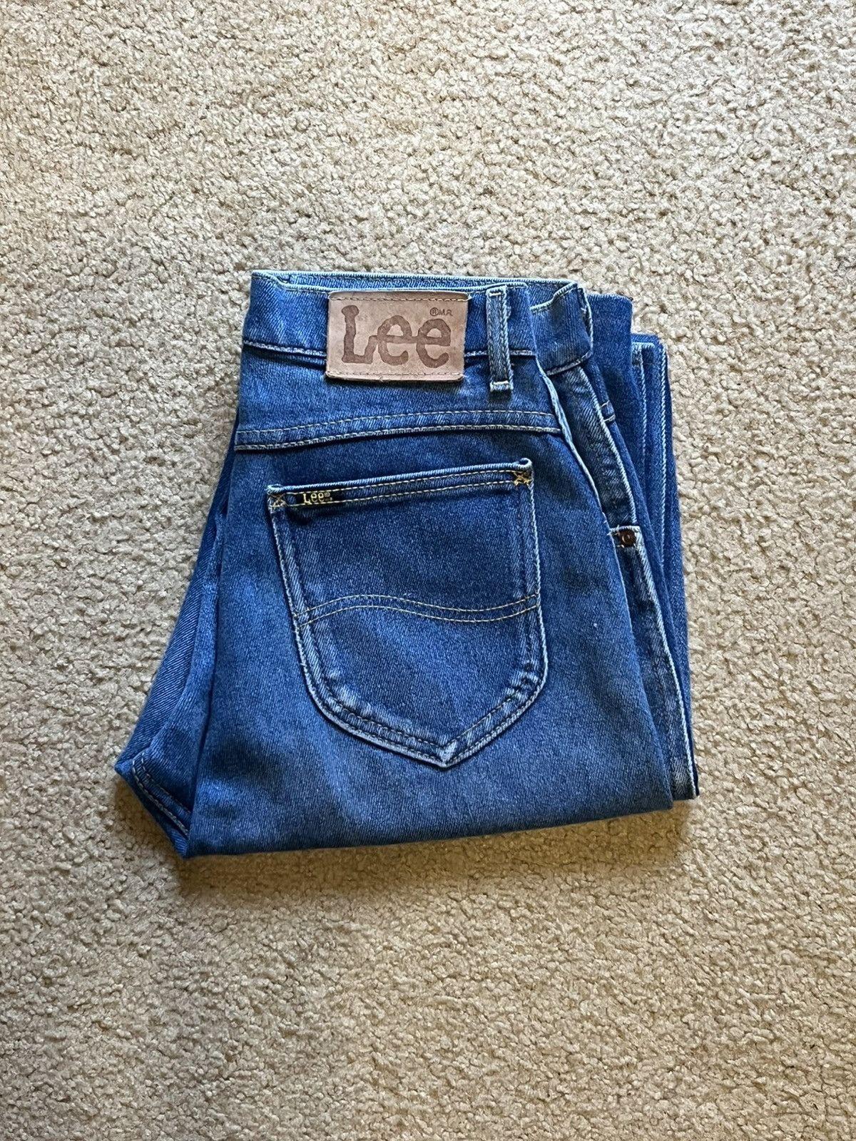 Lee 80s Lee Rider Jeans Size US 28 / EU 44 - 1 Thumbnail