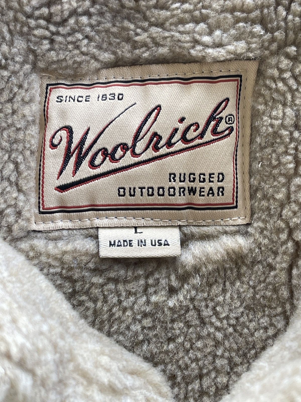 Woolrich Woolen Mills Vintage 1995s Woolrich Wool Plaid Sherpa Jacket Size US L / EU 52-54 / 3 - 10 Thumbnail