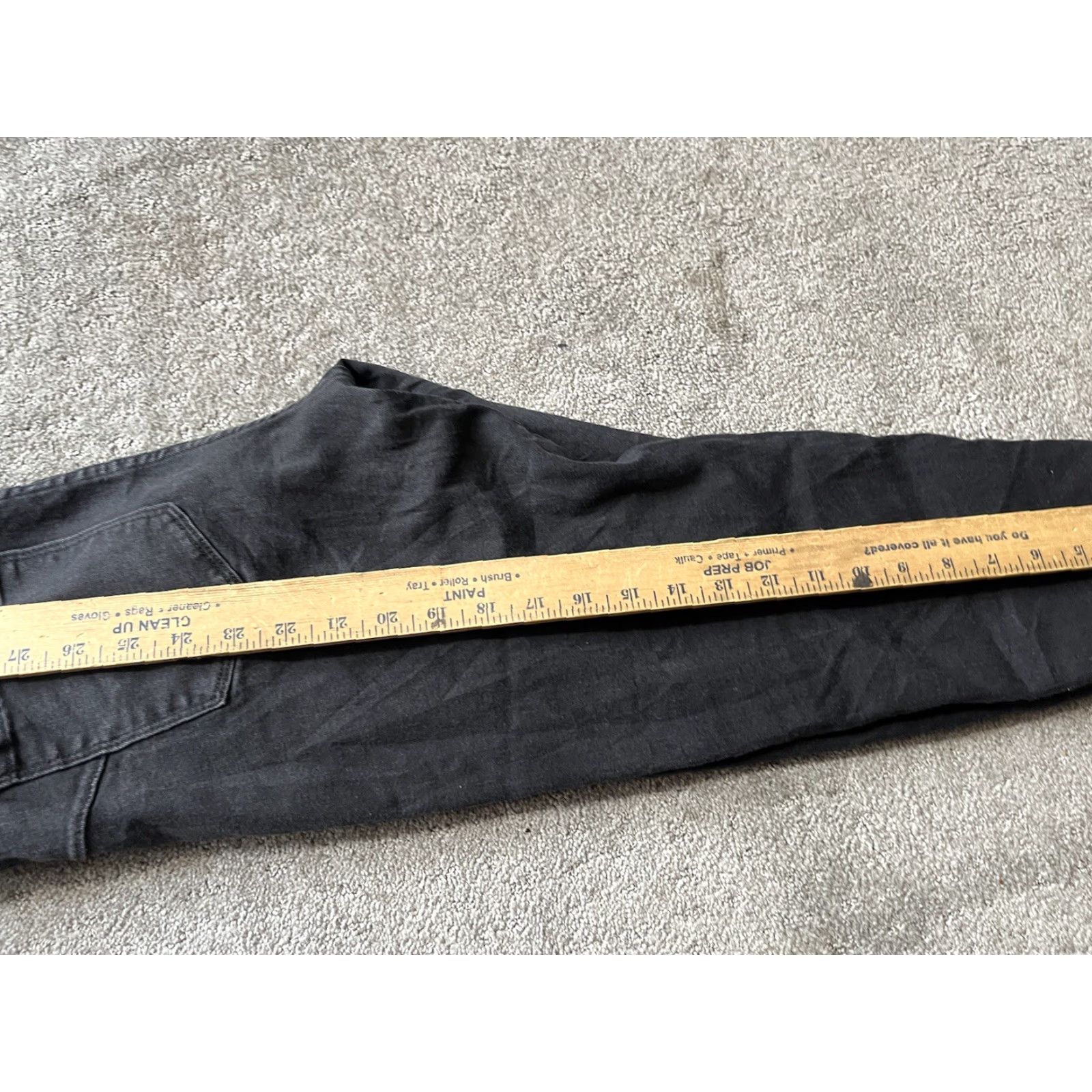 Juicy Couture VINTAGE Juicy Couture Capri Jeans Women Black Size 8 Denim Button 90s Logo Slim Capris Size 30" / US 8 / IT 44 - 6 Thumbnail