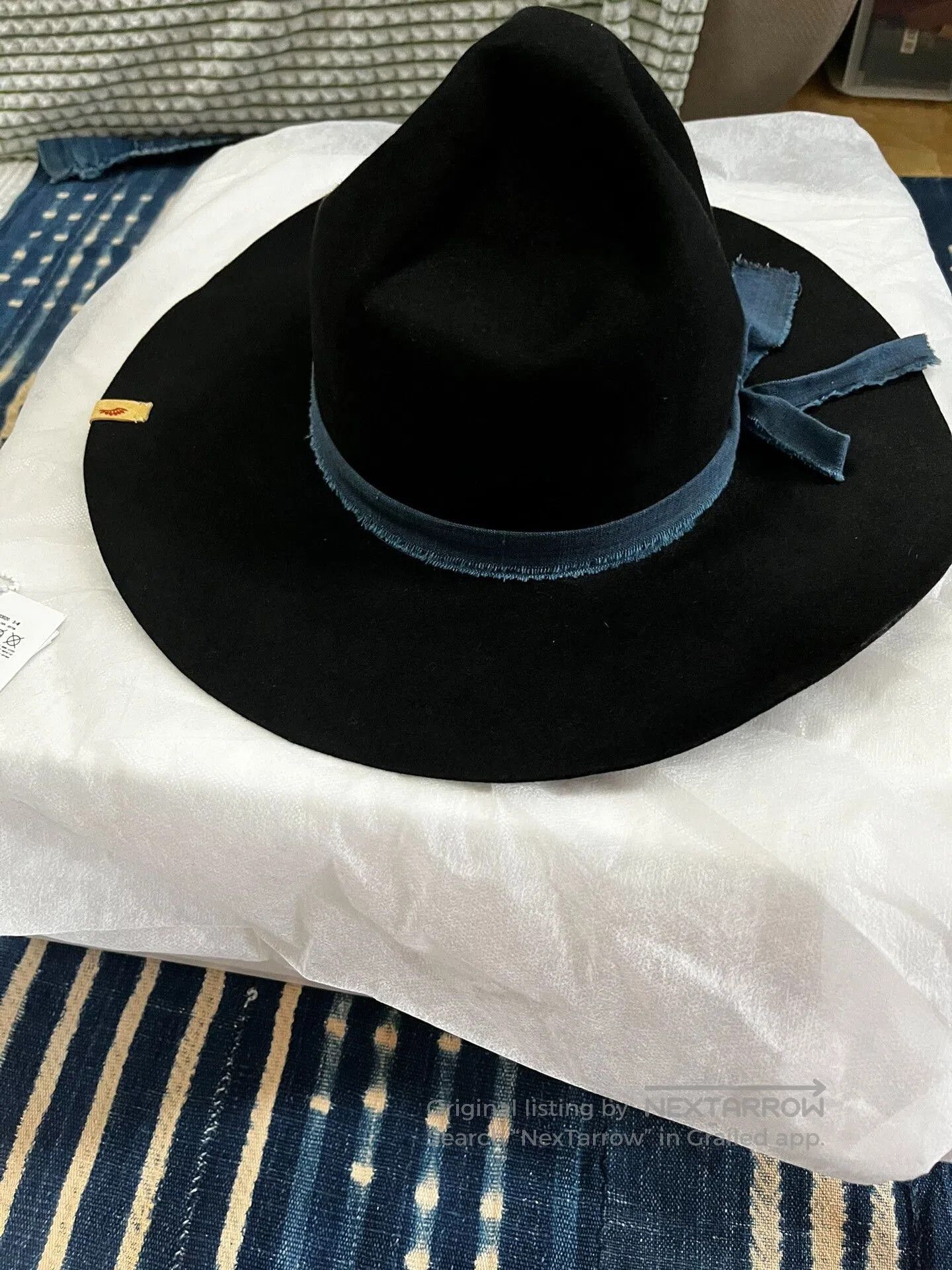 Visvim visvim laureate hat with blue accent. Size ONE SIZE - 2 Thumbnail
