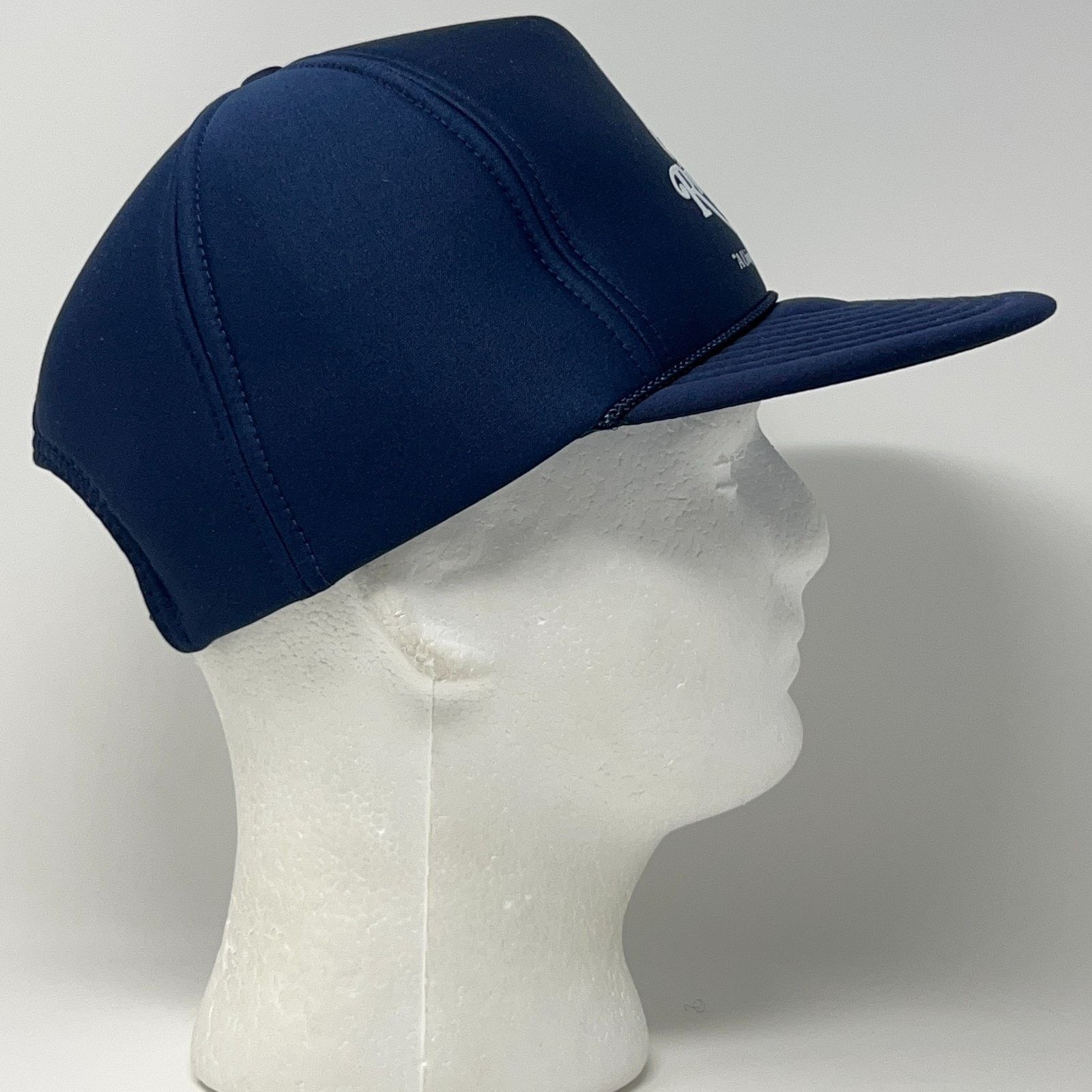 Vintage Vintage Rivers Inlet Resort Hat Baseball Cap Fishing Blue Size ONE SIZE - 7 Thumbnail