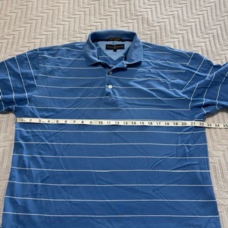 Tommy Hilfiger Tommy Hilfiger blue striped polo size M Size US M / EU 48-50 / 2 - 5 Thumbnail