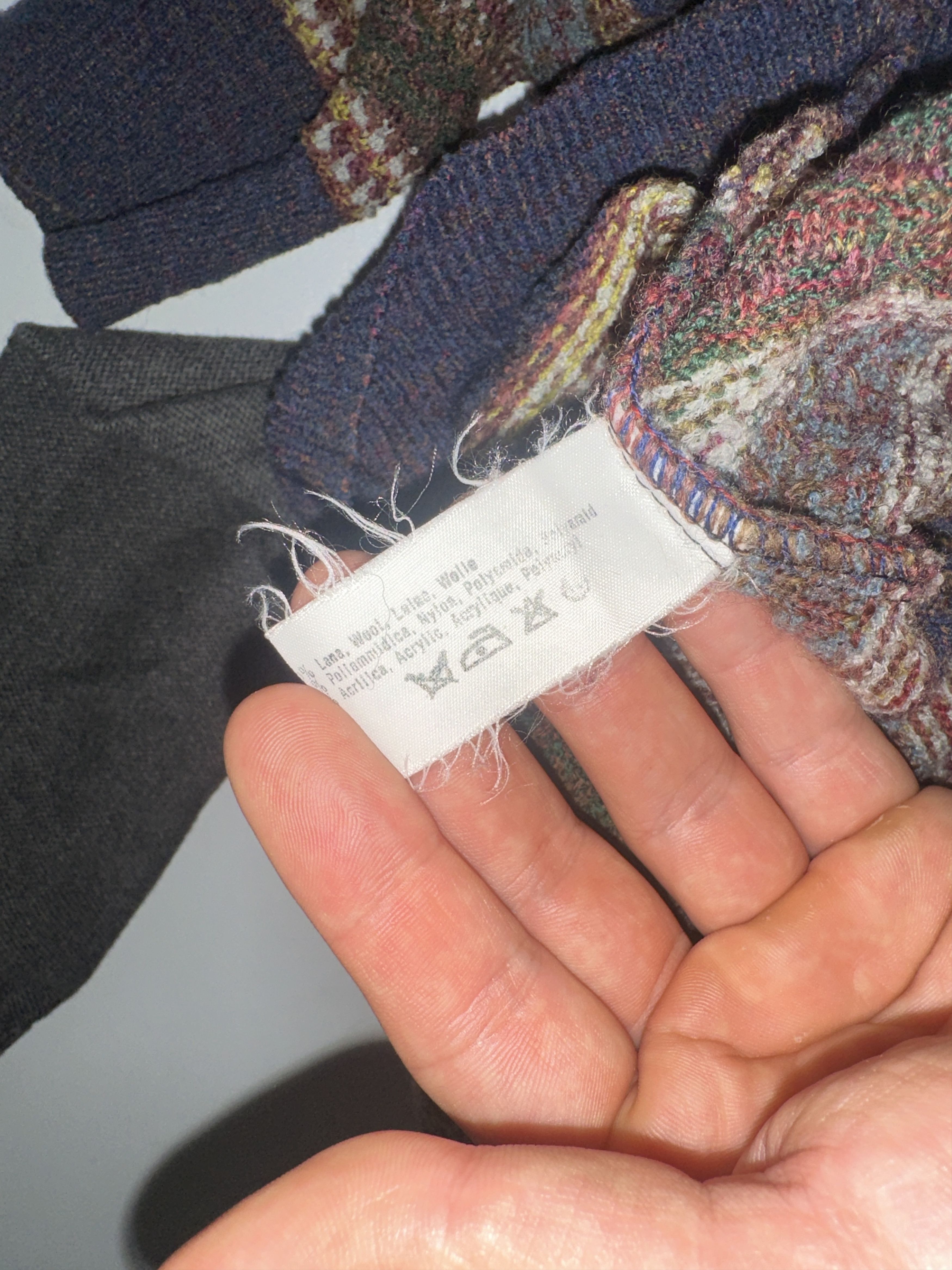 Missoni Missoni Sport 3D Knit Striped Pullover Cosby Sweater Size L Size US L / EU 52-54 / 3 - 15 Thumbnail