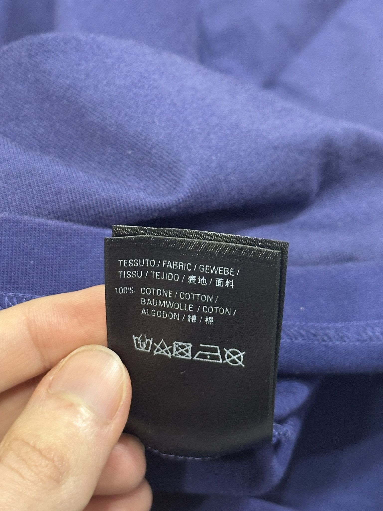 Balenciaga Balenciaga T-Shirt Copyright Logo Print Oversized Blue Size US XXS / EU 40 - 11 Thumbnail