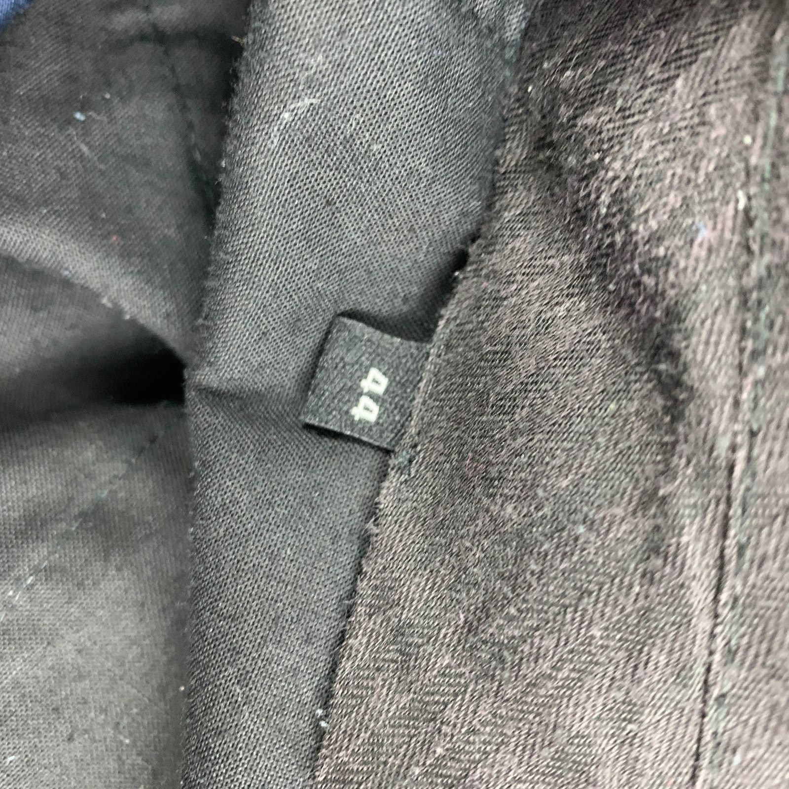 The Kooples THE KOOPLES Size 28 Navy Wool Zip Fly Dress Pants Size US 28 / EU 44 - 4 Thumbnail