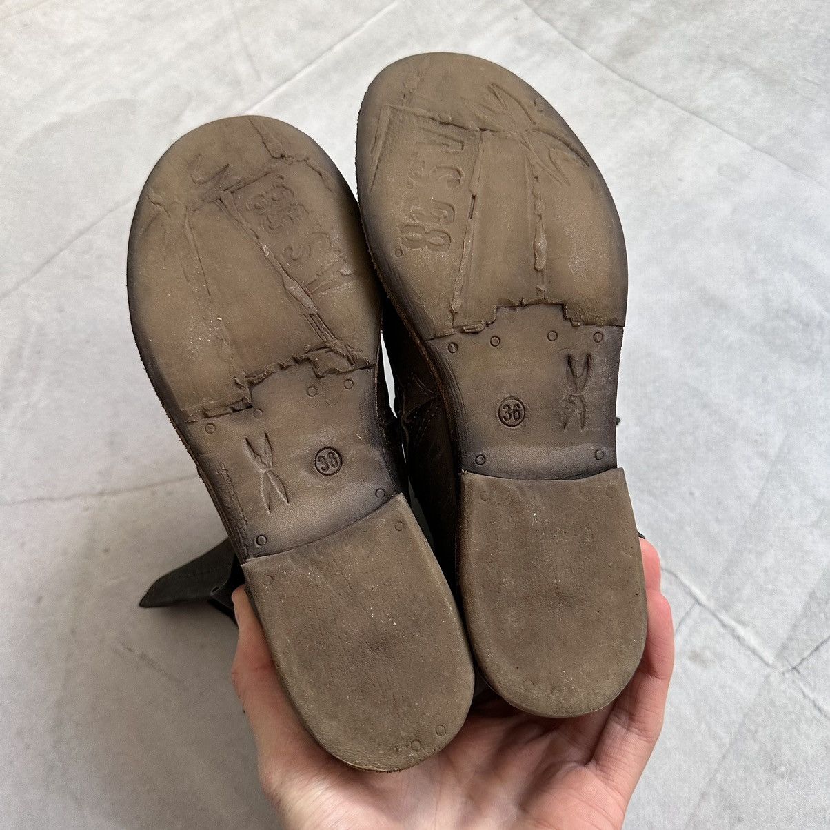 A.S.98 RARE AS 98 Airstep Vintage Ankle Straps Boots Guidi Vibe Size US 6 / IT 36 - 16 Thumbnail